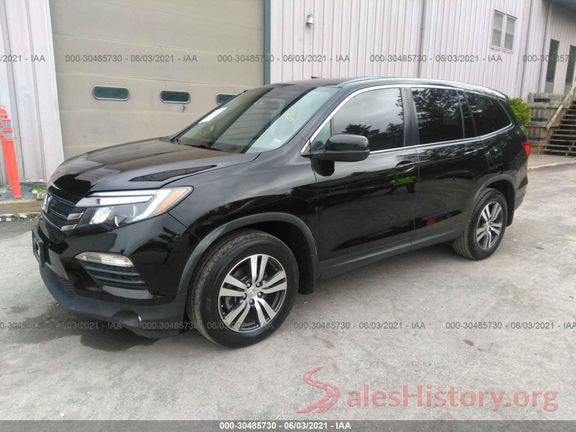 5FNYF5H5XGB009329 2016 HONDA PILOT