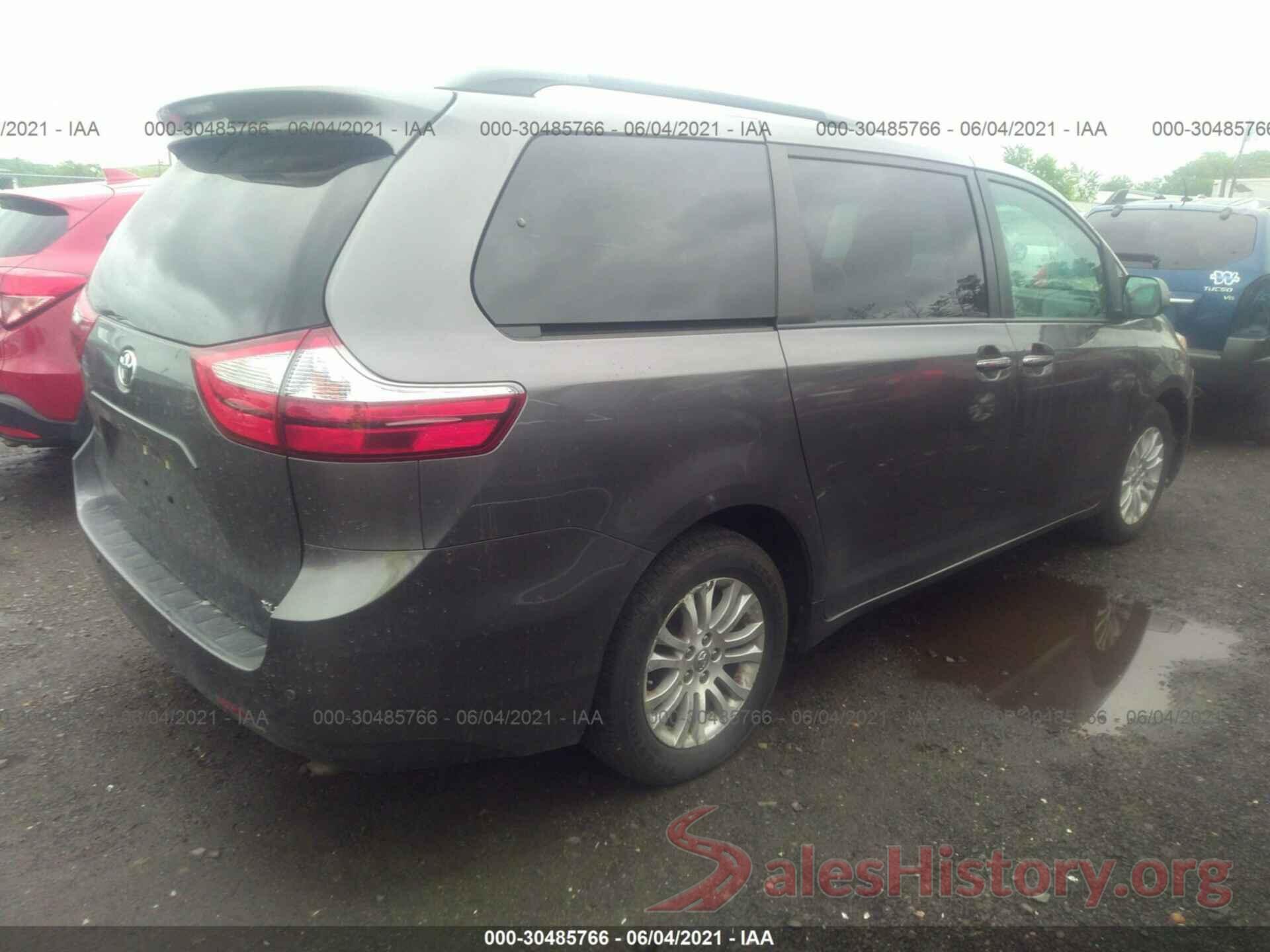 5TDYZ3DC6HS860153 2017 TOYOTA SIENNA