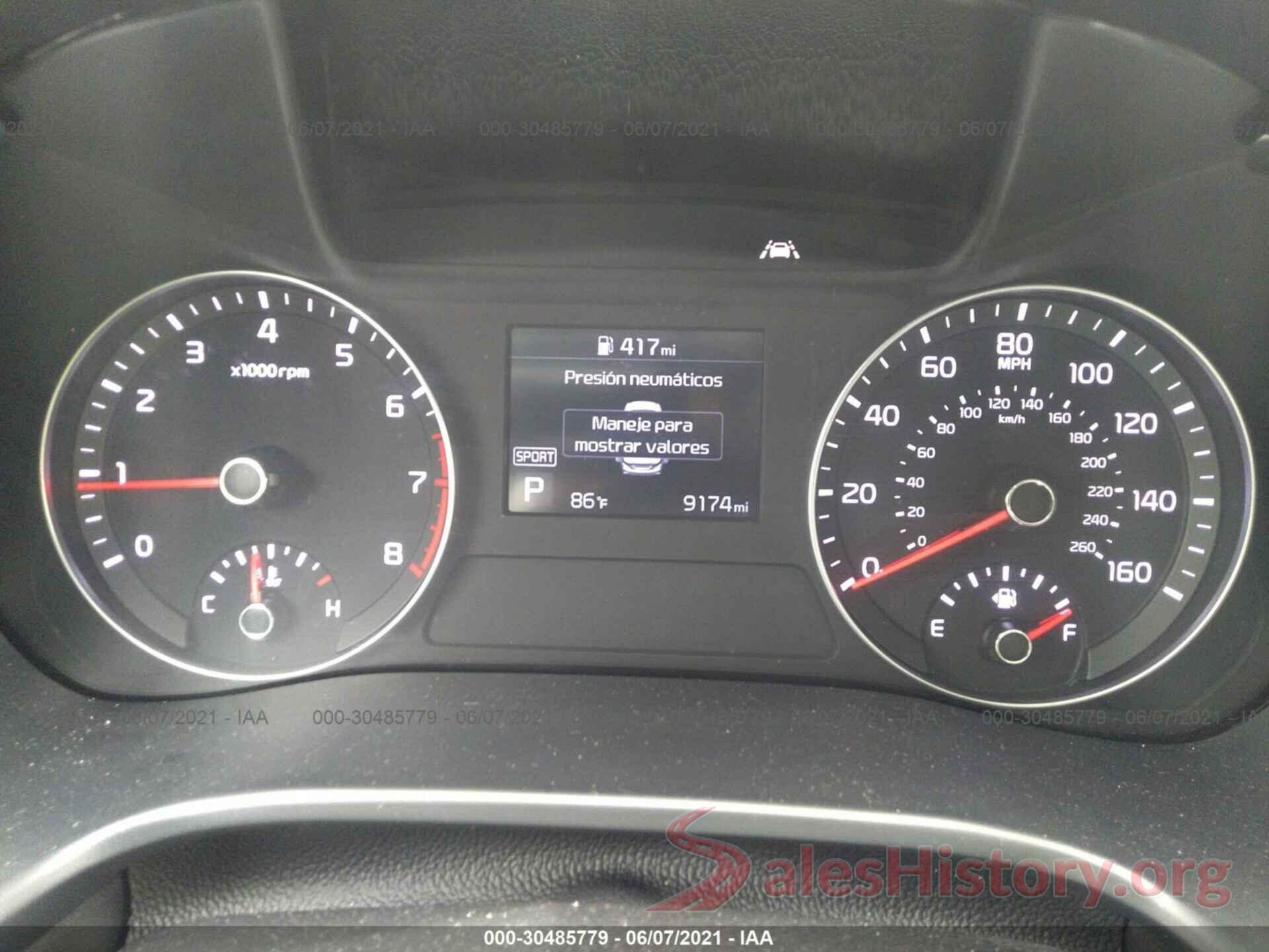 3KPF24AD4ME306208 2021 KIA FORTE