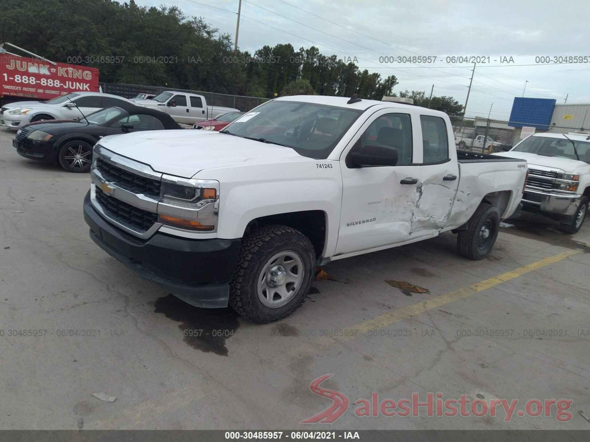 1GCVKNEH1GZ340663 2016 CHEVROLET SILVERADO 1500