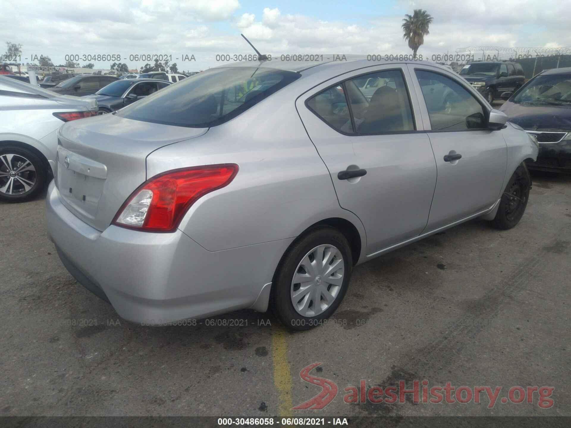 3N1CN7AP3GL886155 2016 NISSAN VERSA