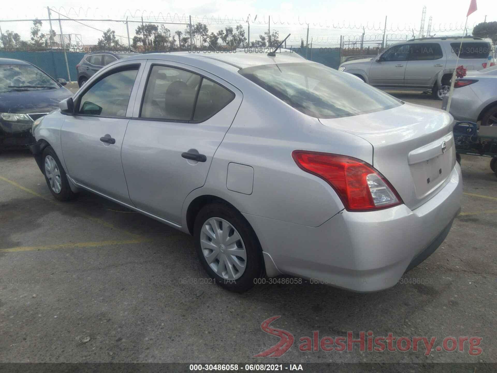 3N1CN7AP3GL886155 2016 NISSAN VERSA