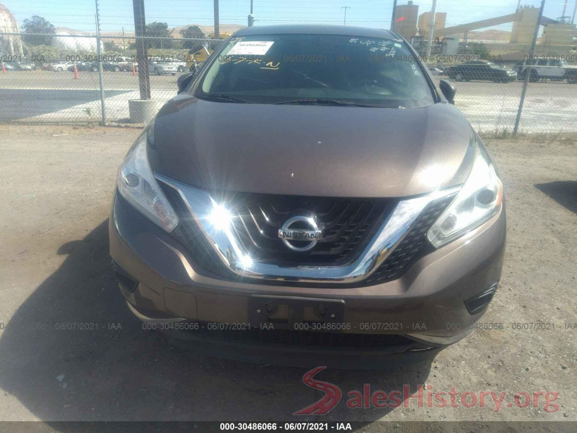 5N1AZ2MH5GN106426 2016 NISSAN MURANO