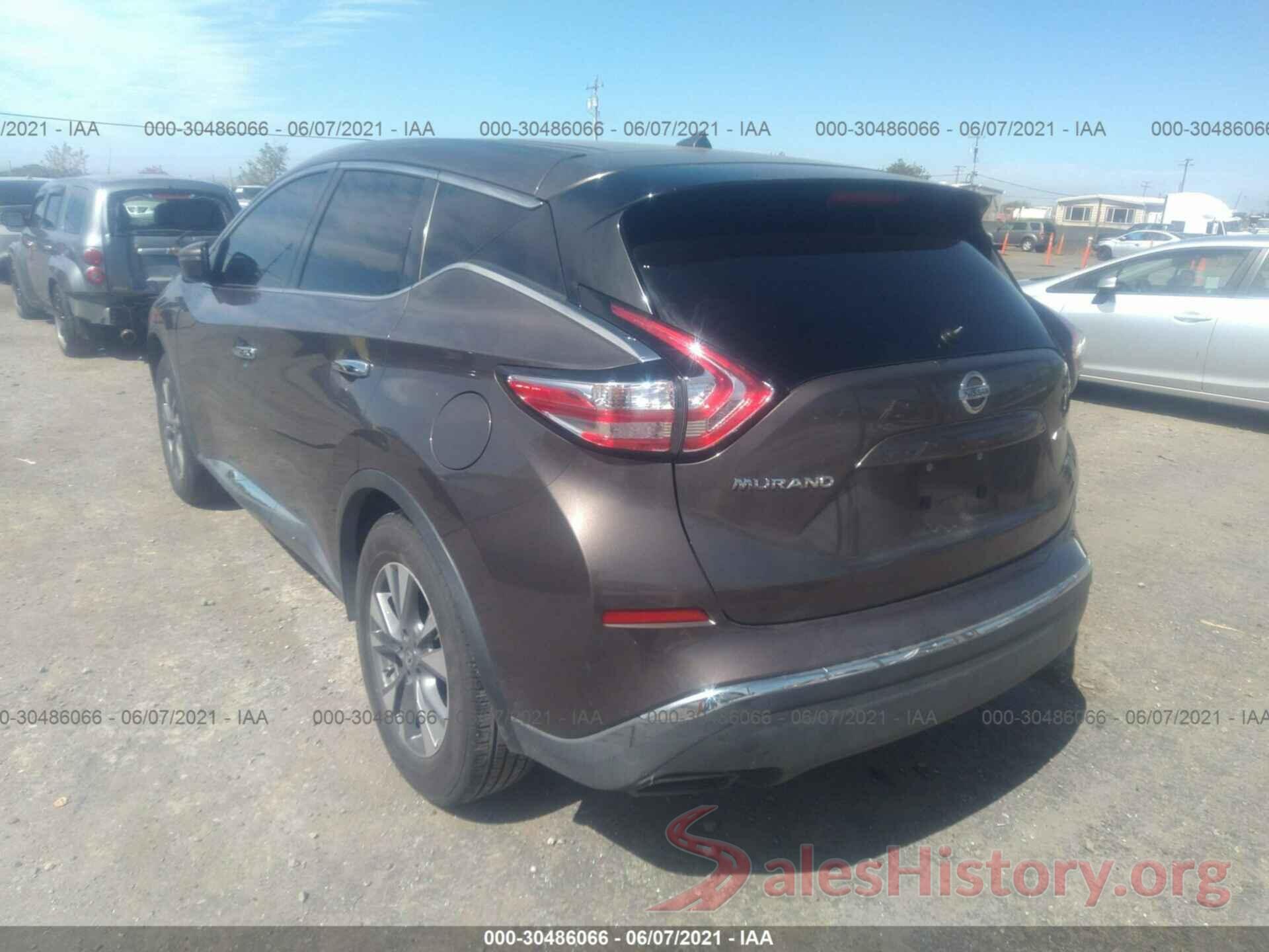 5N1AZ2MH5GN106426 2016 NISSAN MURANO