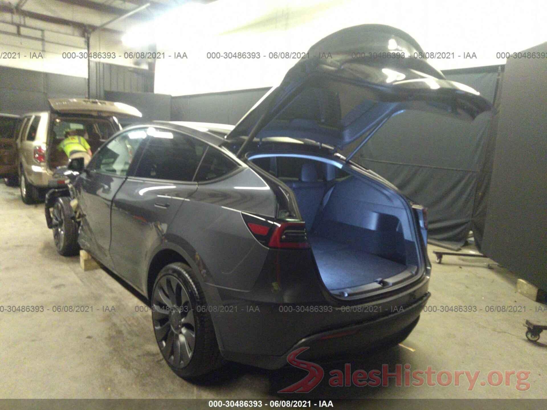 5YJYGDEF3LF033664 2020 TESLA MODEL Y