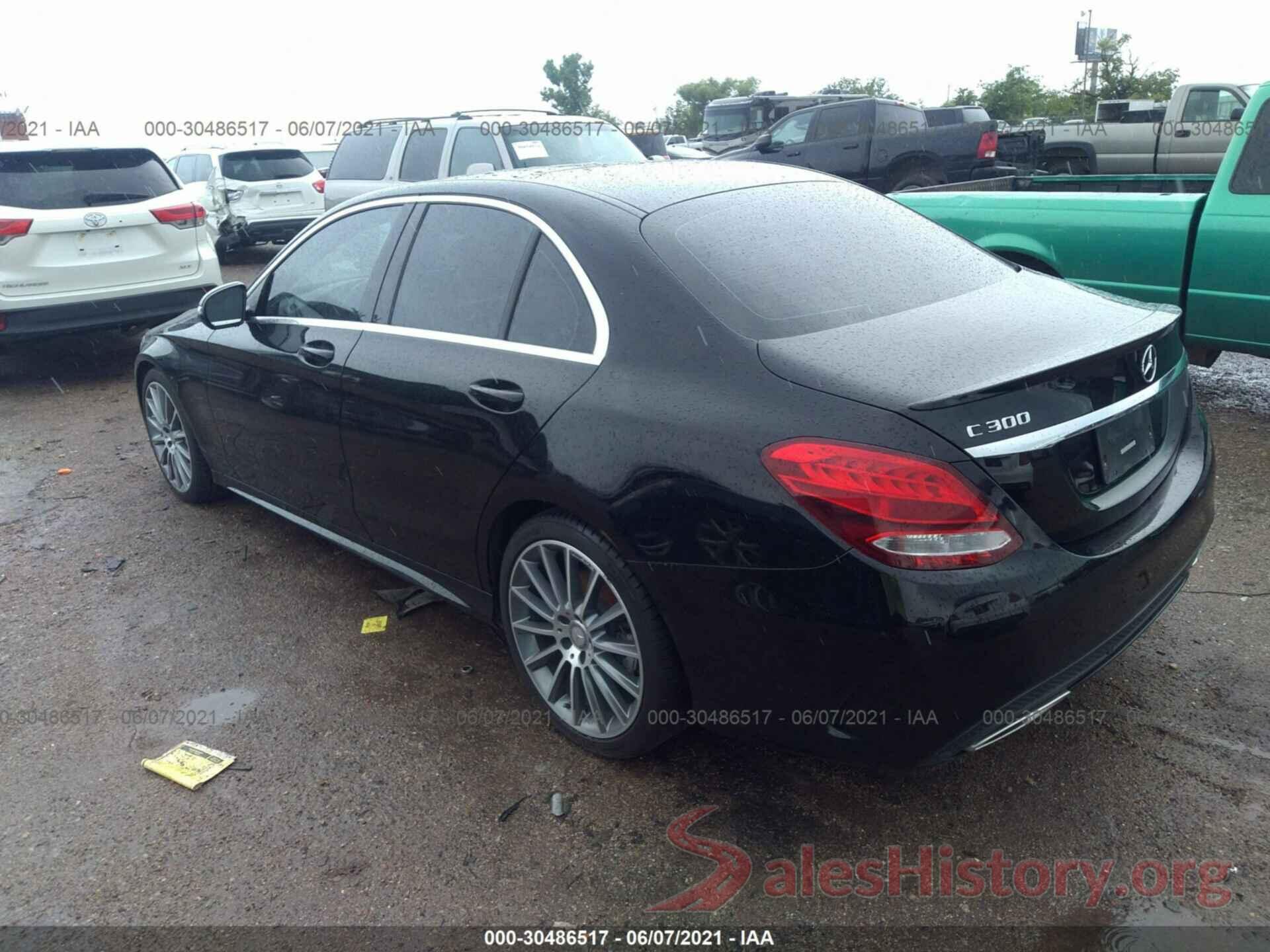 55SWF4JB8GU120705 2016 MERCEDES-BENZ C-CLASS