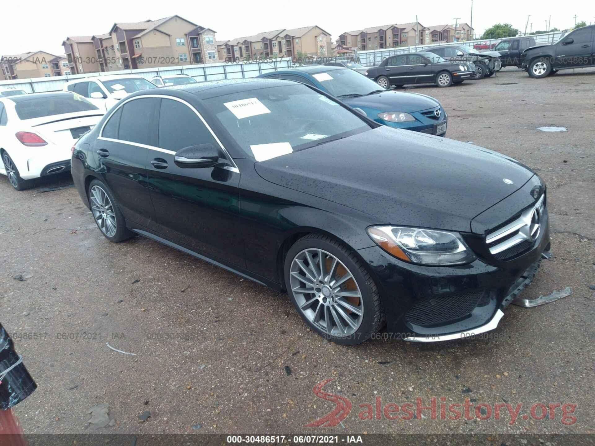 55SWF4JB8GU120705 2016 MERCEDES-BENZ C-CLASS