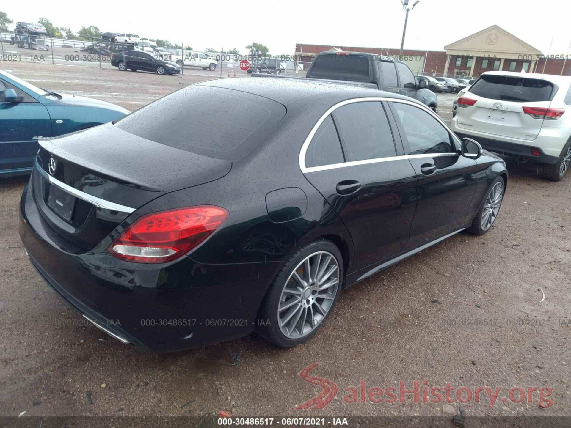 55SWF4JB8GU120705 2016 MERCEDES-BENZ C-CLASS