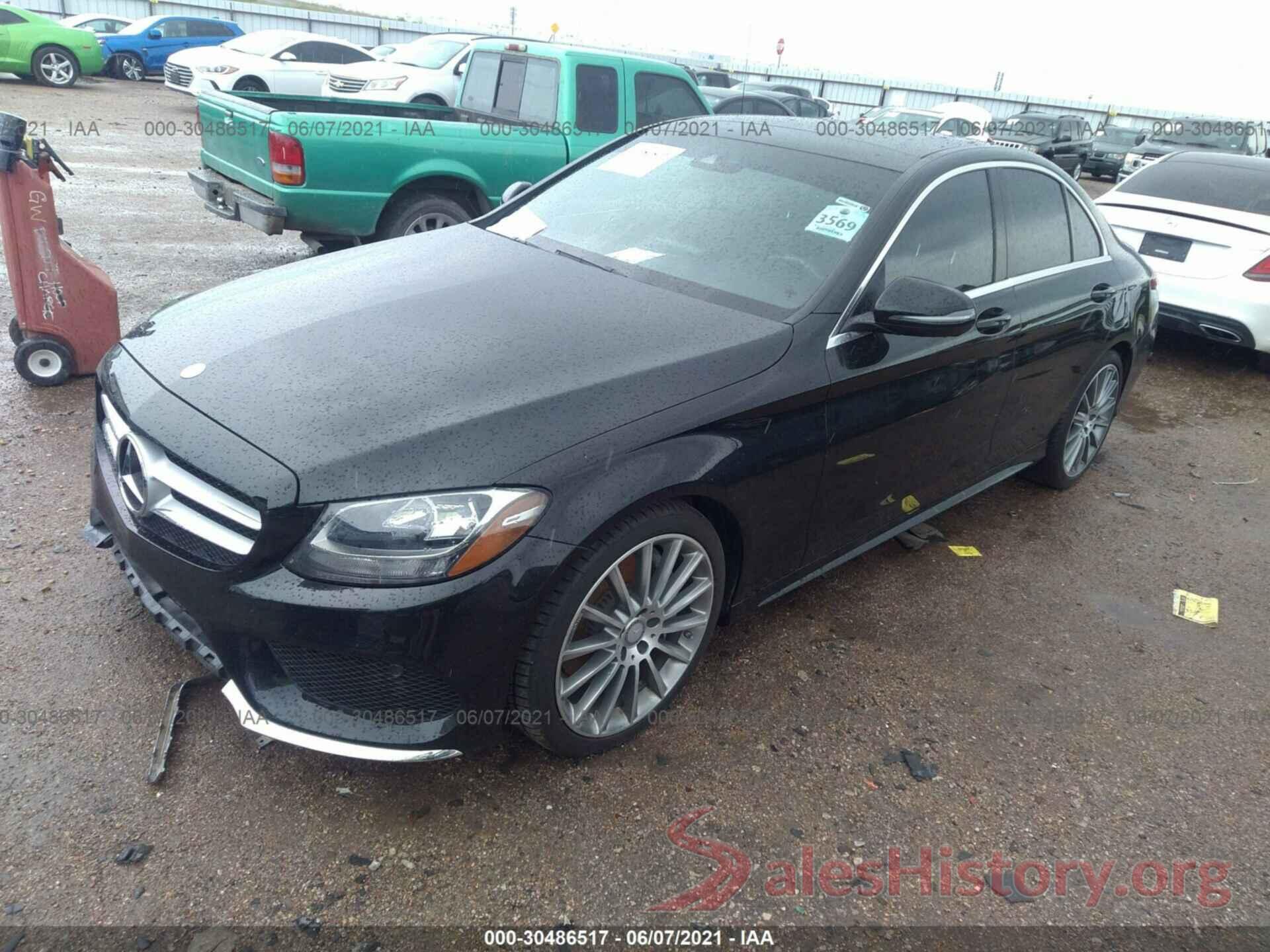 55SWF4JB8GU120705 2016 MERCEDES-BENZ C-CLASS