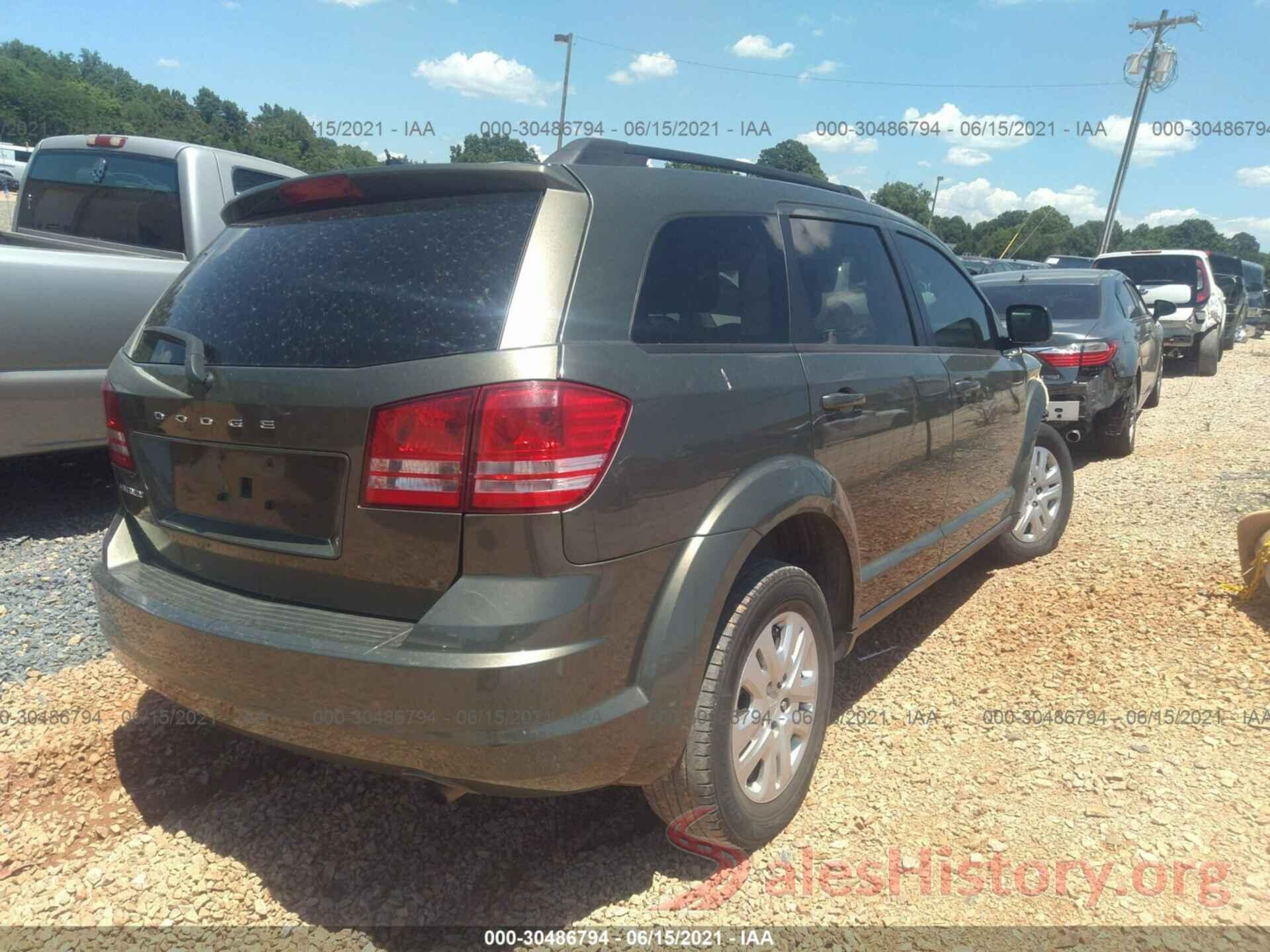 3C4PDCABXGT169010 2016 DODGE JOURNEY