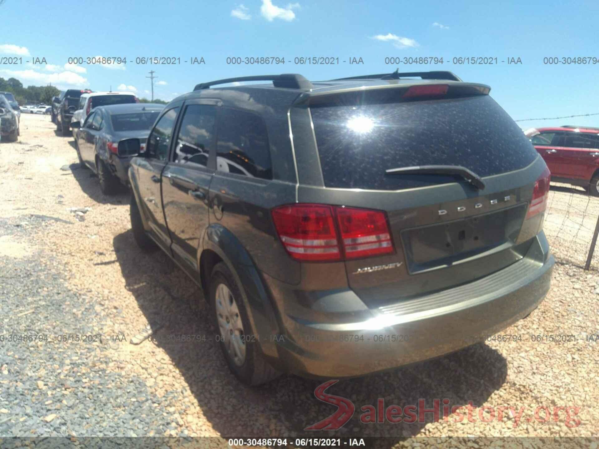 3C4PDCABXGT169010 2016 DODGE JOURNEY