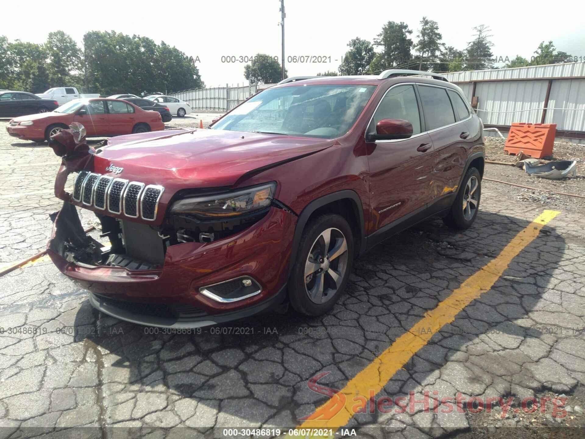 1C4PJLDB8KD110637 2019 JEEP CHEROKEE