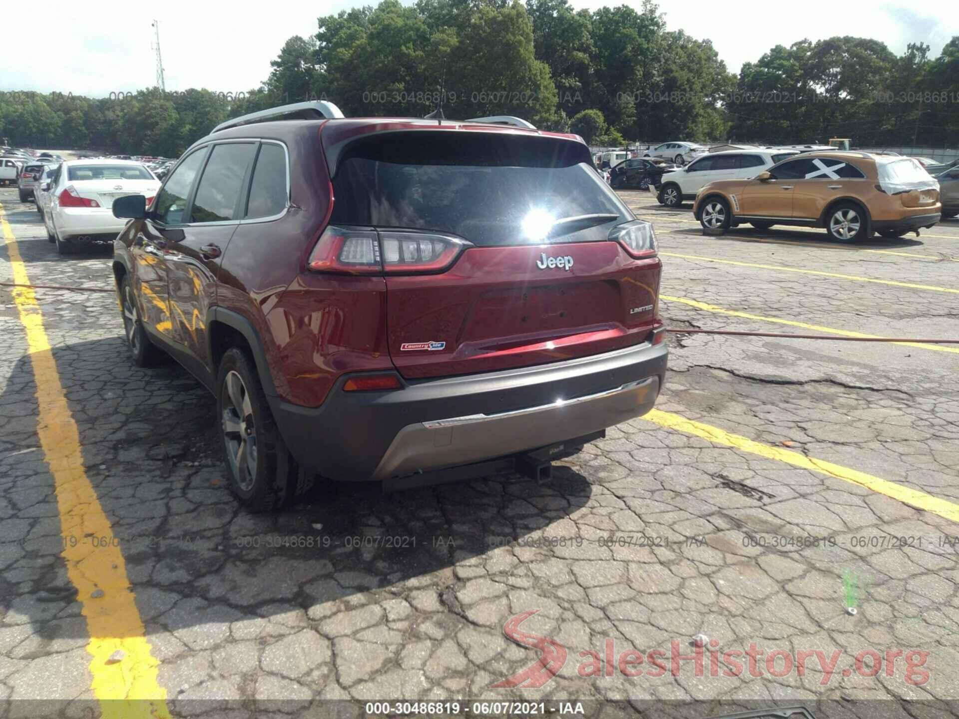 1C4PJLDB8KD110637 2019 JEEP CHEROKEE