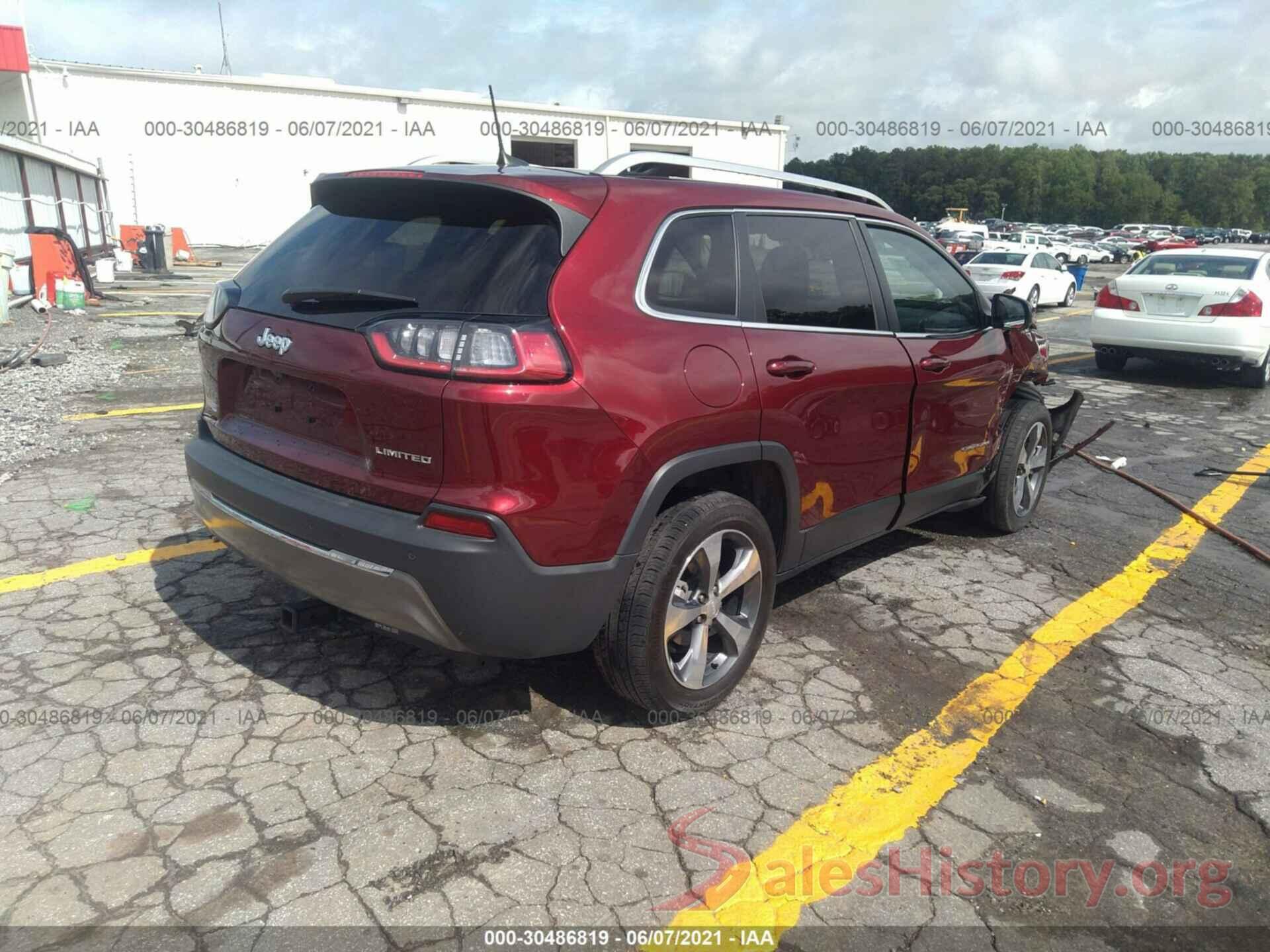 1C4PJLDB8KD110637 2019 JEEP CHEROKEE