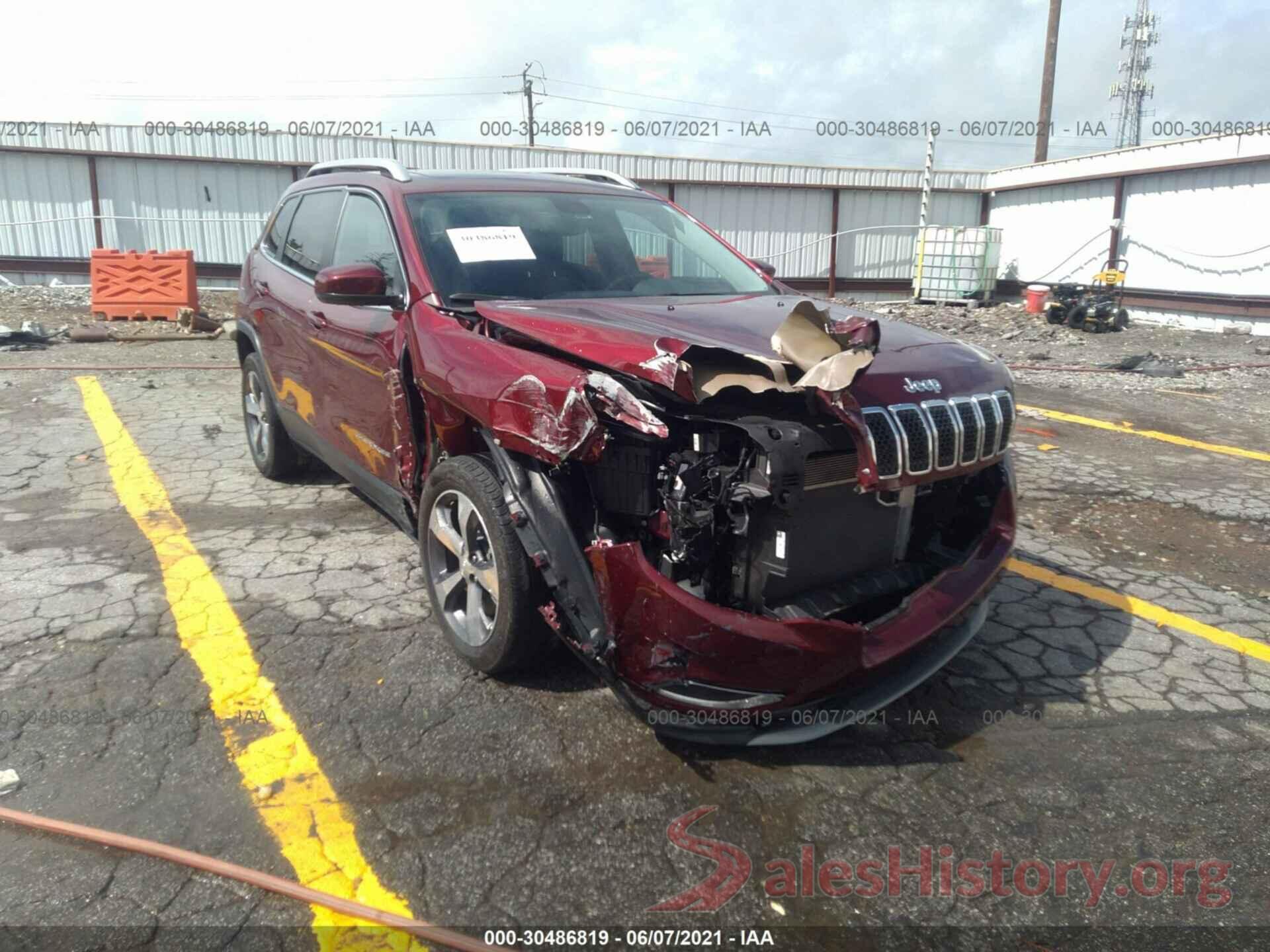 1C4PJLDB8KD110637 2019 JEEP CHEROKEE