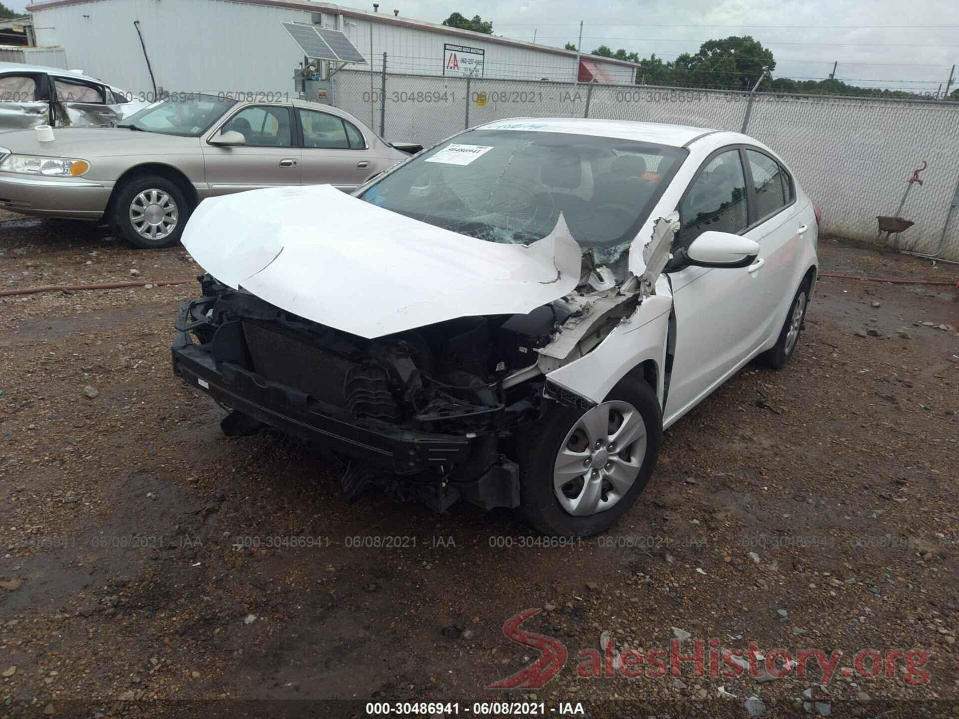 KNAFK4A68G5606462 2016 KIA FORTE