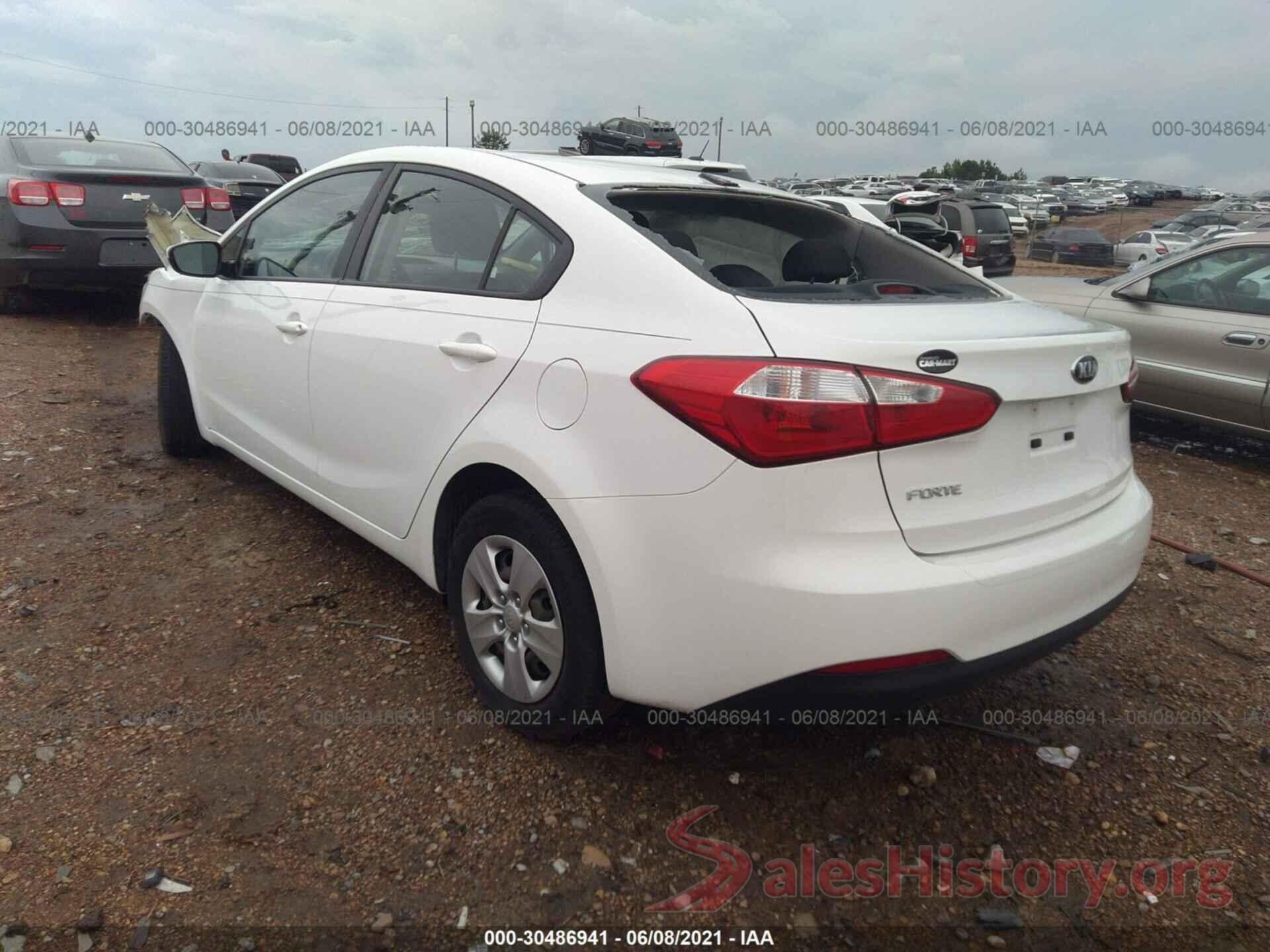 KNAFK4A68G5606462 2016 KIA FORTE