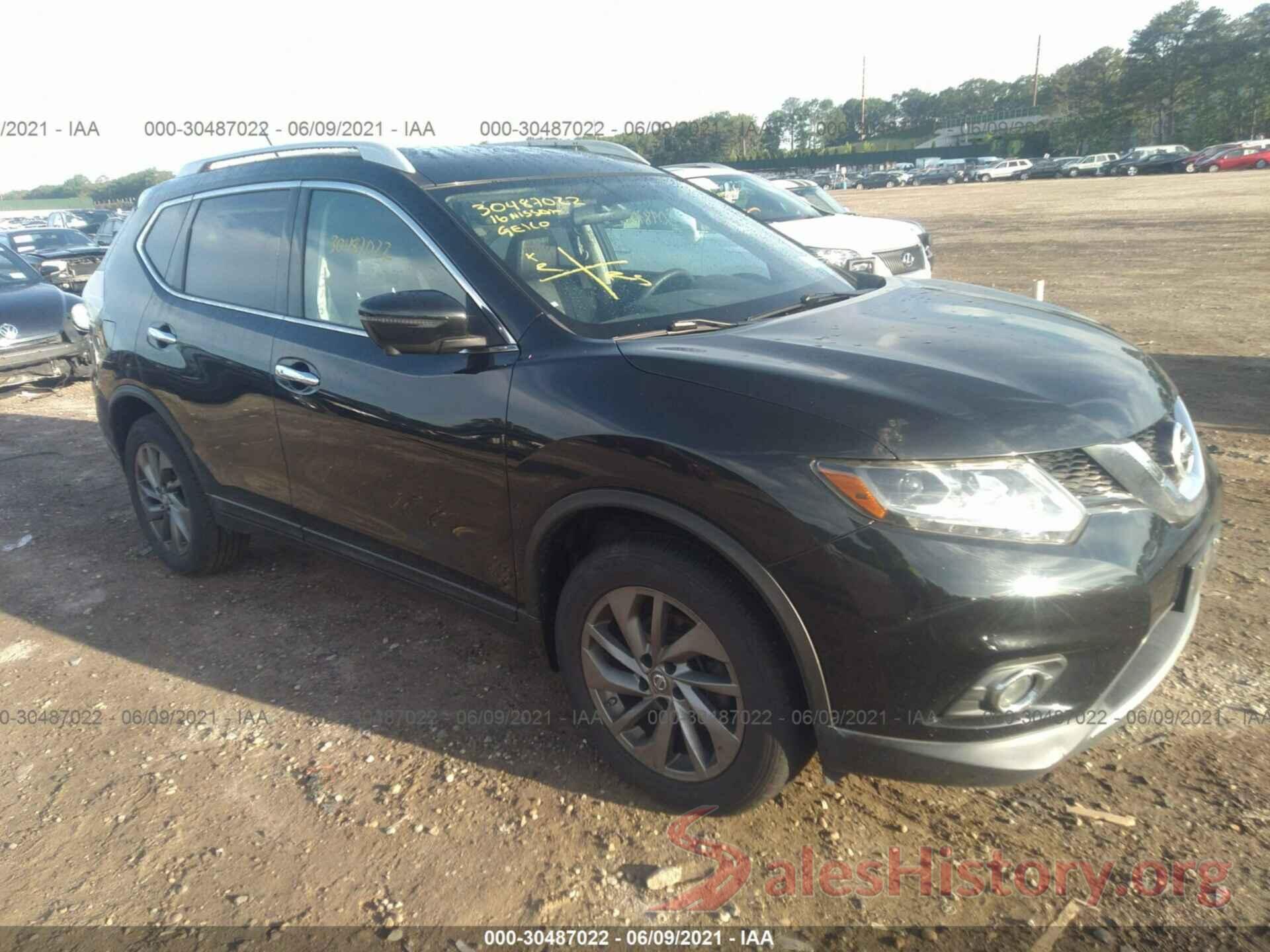 5N1AT2MV3GC757783 2016 NISSAN ROGUE