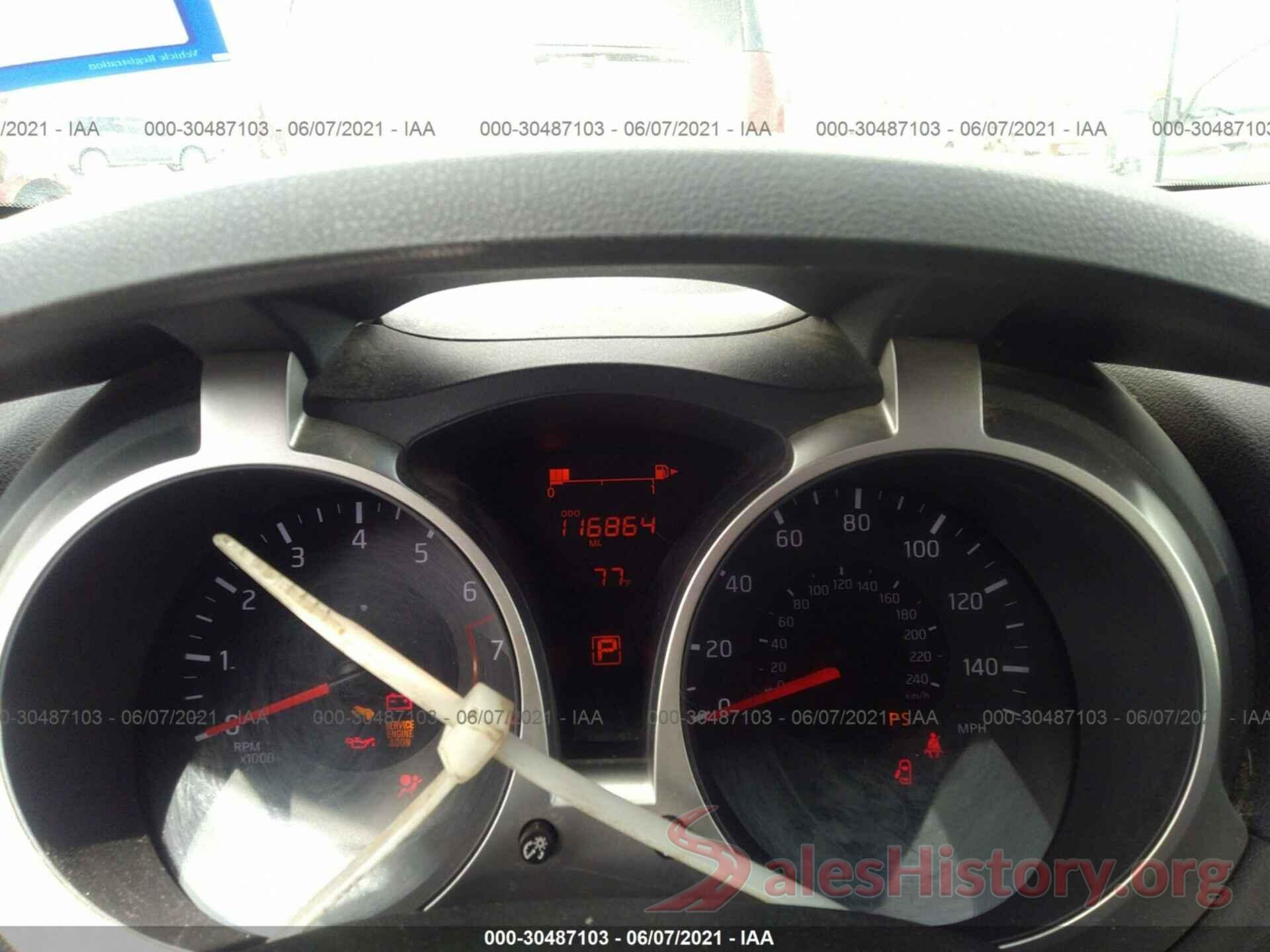 JN8AF5MR8GT610329 2016 NISSAN JUKE