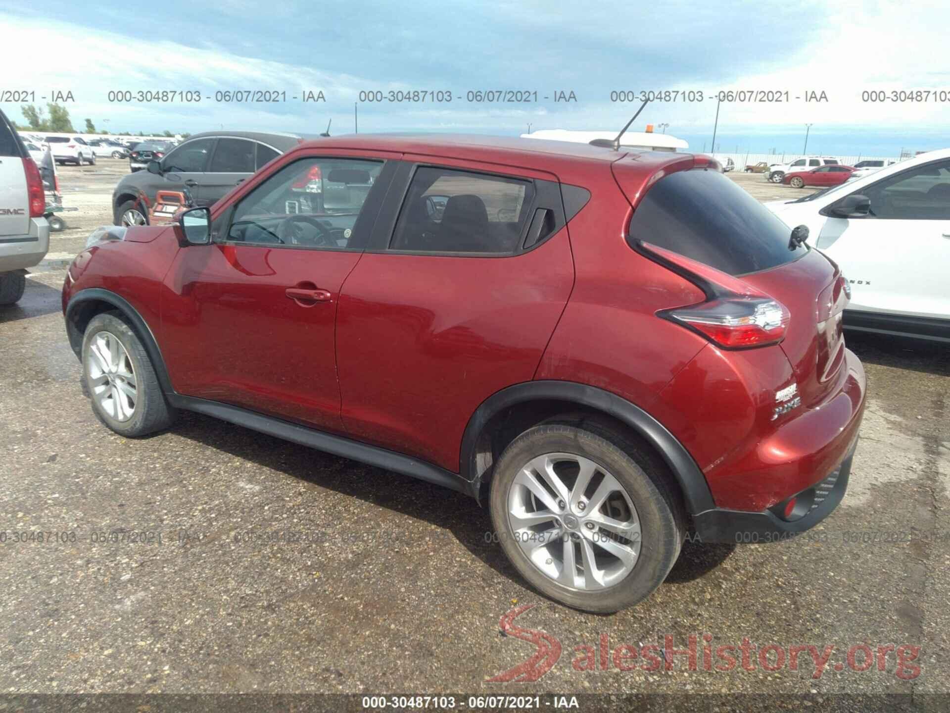 JN8AF5MR8GT610329 2016 NISSAN JUKE