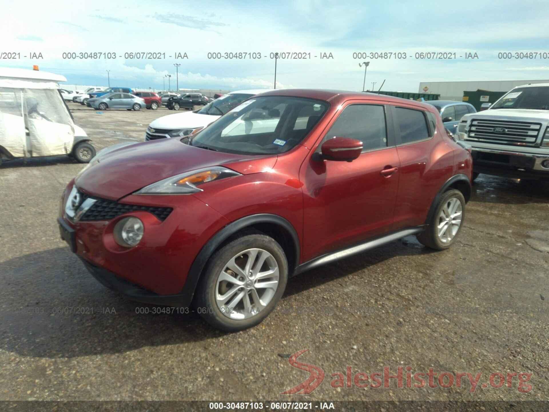 JN8AF5MR8GT610329 2016 NISSAN JUKE