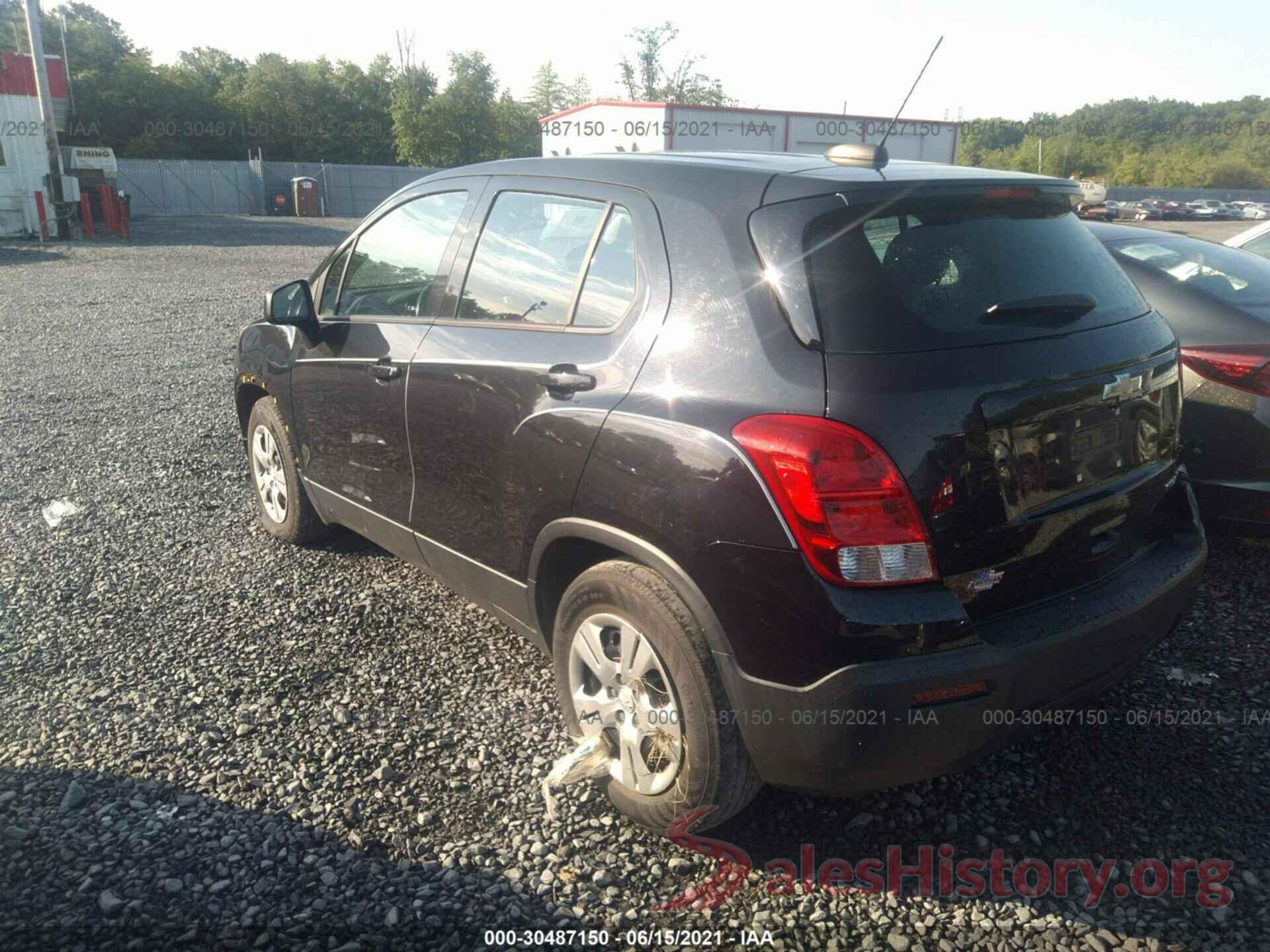 KL7CJKSB1GB647667 2016 CHEVROLET TRAX