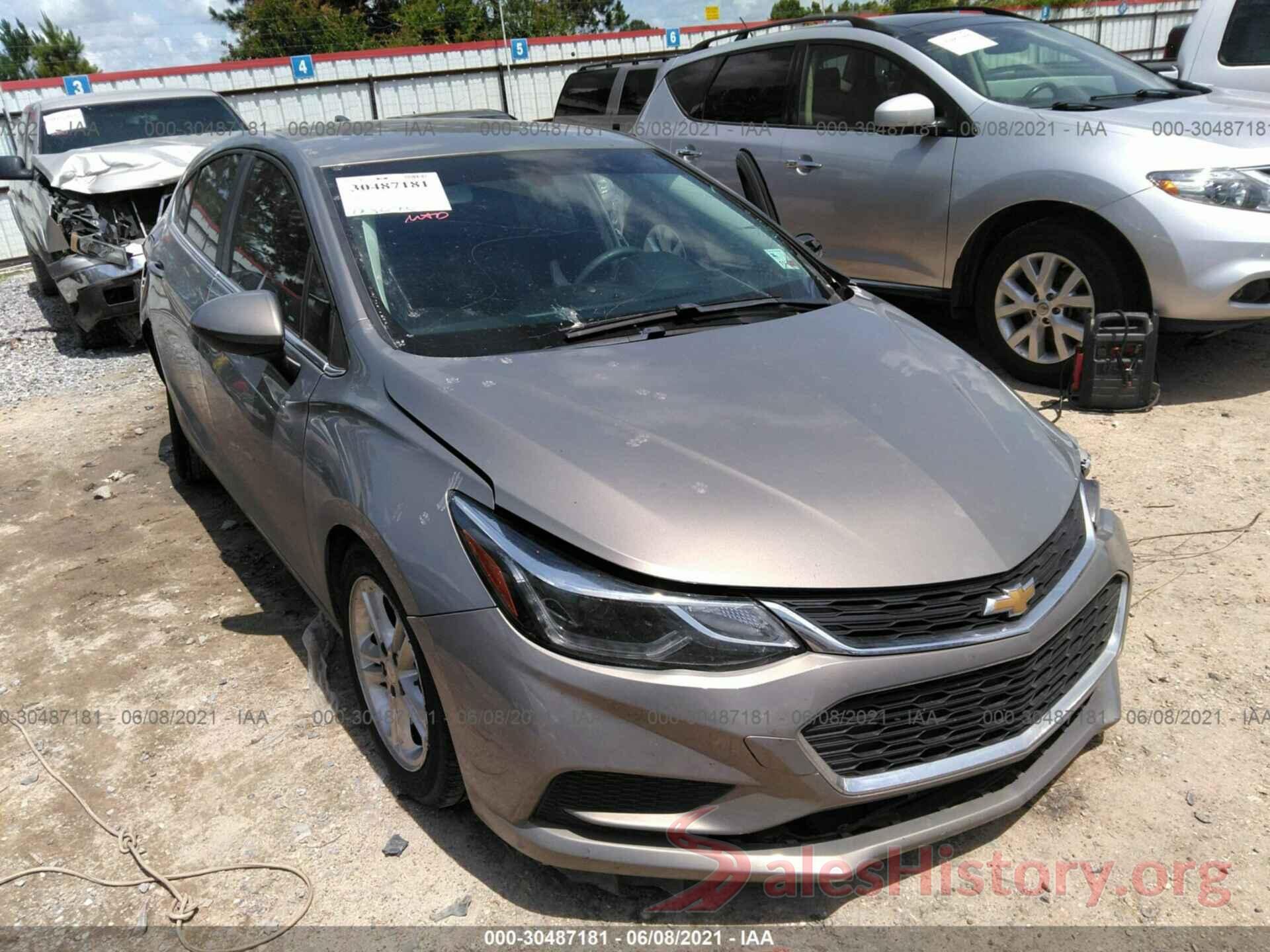 3G1BE6SM9JS653264 2018 CHEVROLET CRUZE