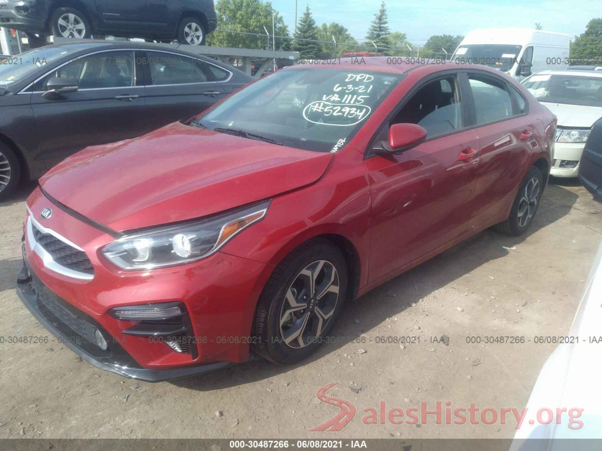 3KPF24AD5ME301115 2021 KIA FORTE