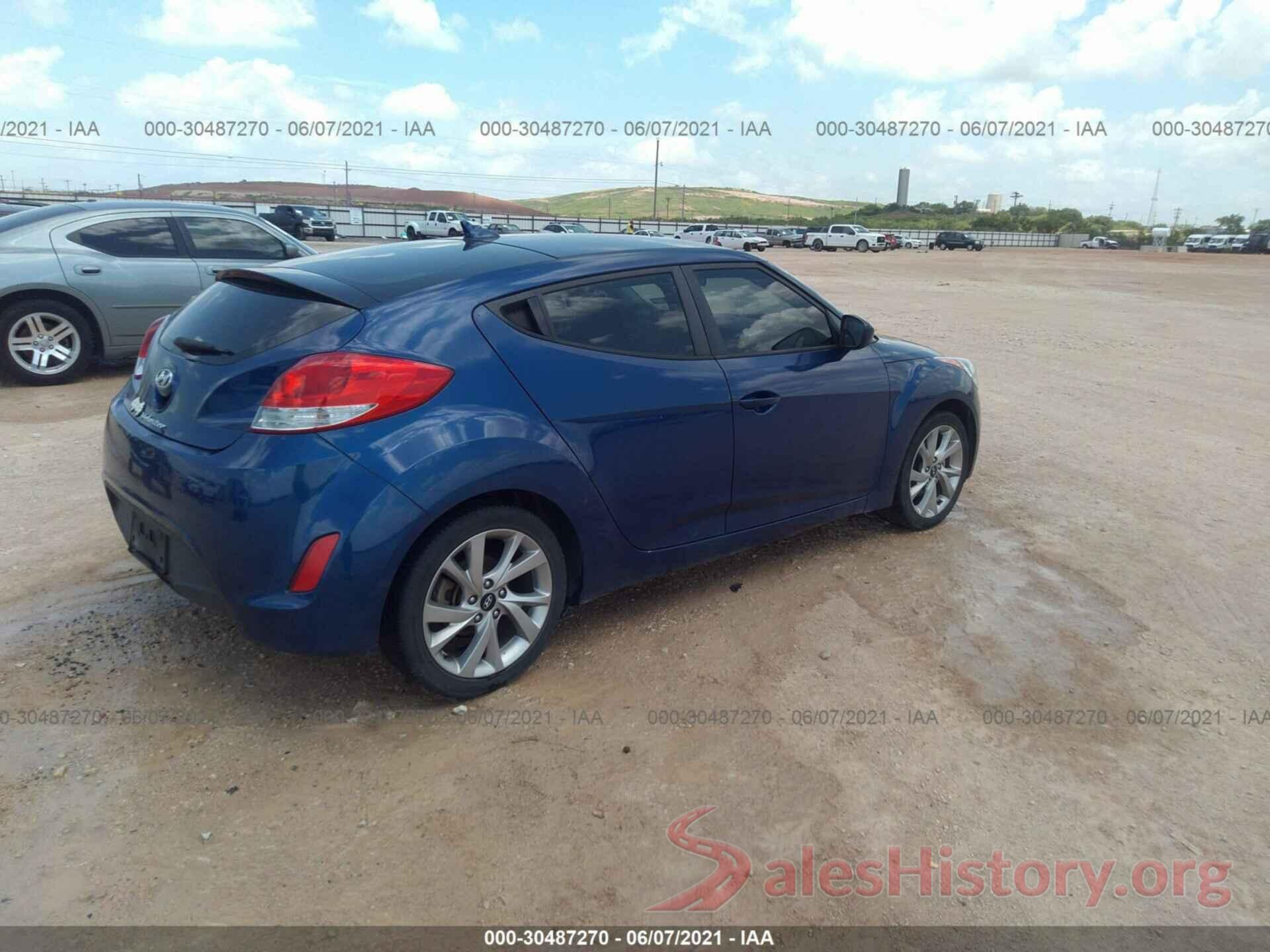 KMHTC6ADXGU262440 2016 HYUNDAI VELOSTER