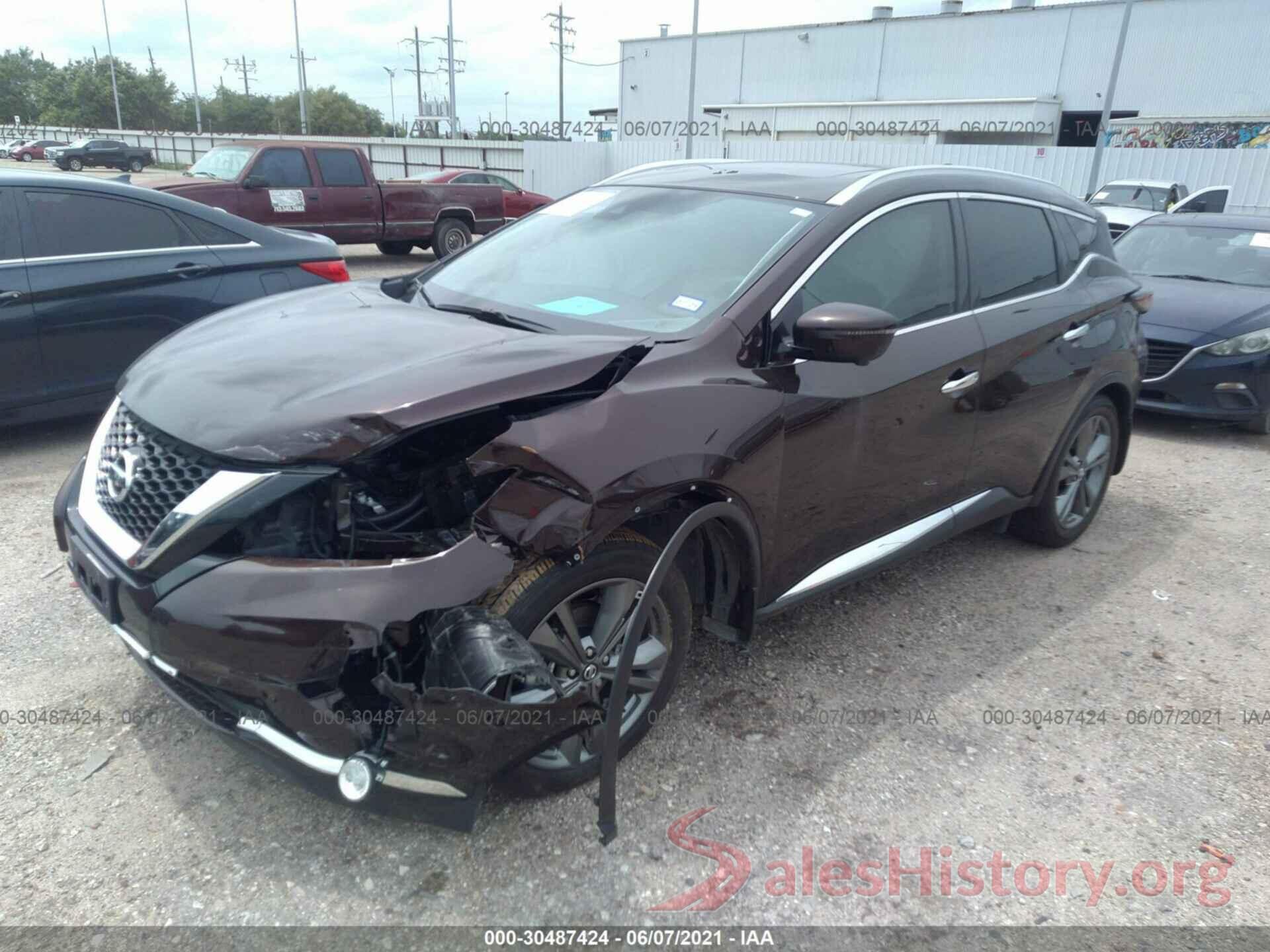 5N1AZ2MJXKN130071 2019 NISSAN MURANO