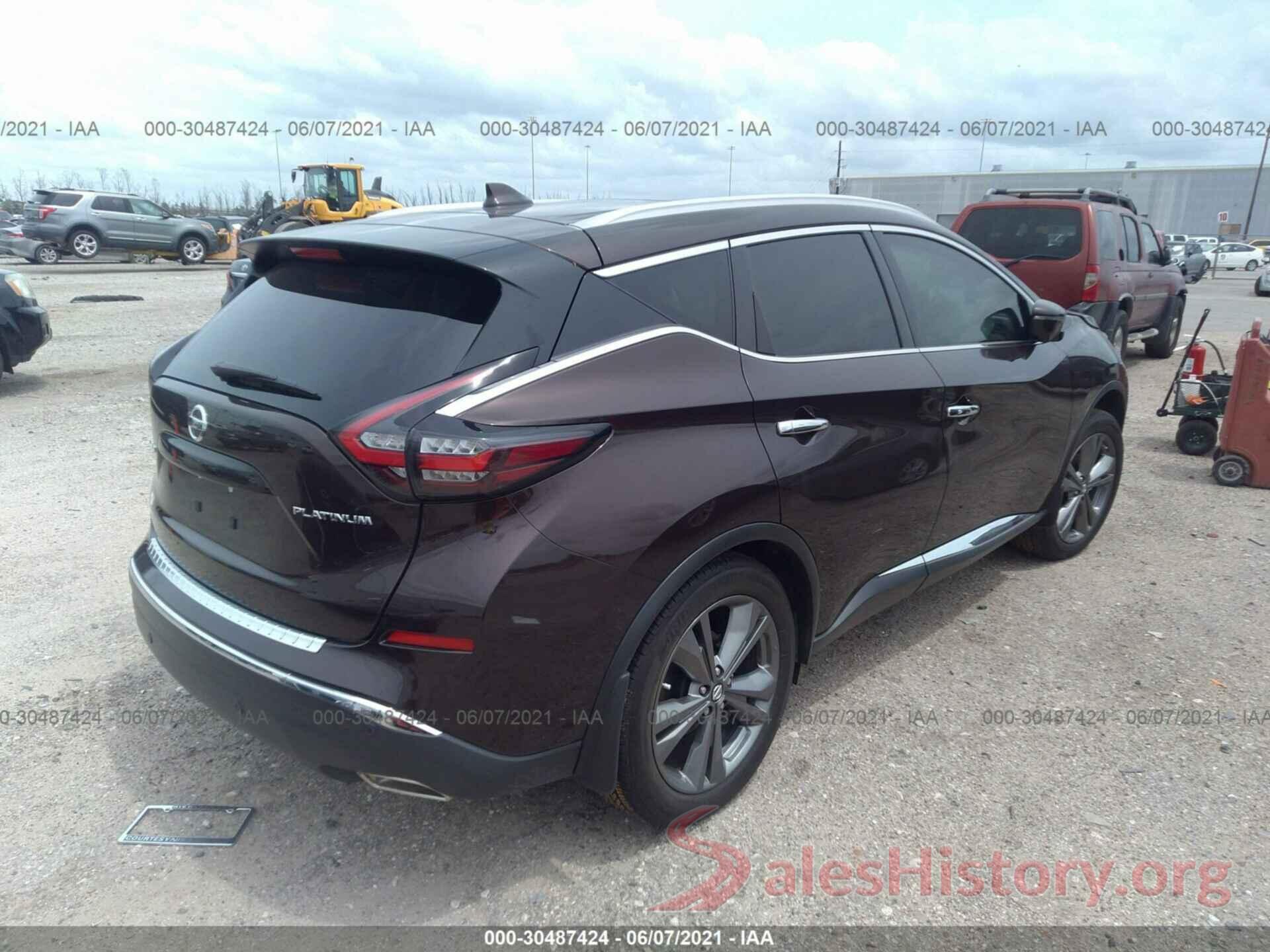 5N1AZ2MJXKN130071 2019 NISSAN MURANO