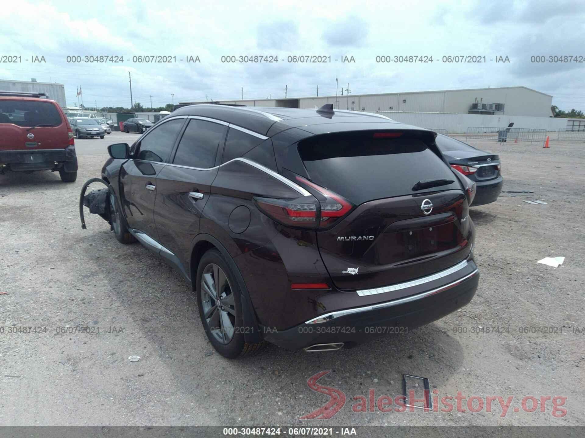 5N1AZ2MJXKN130071 2019 NISSAN MURANO