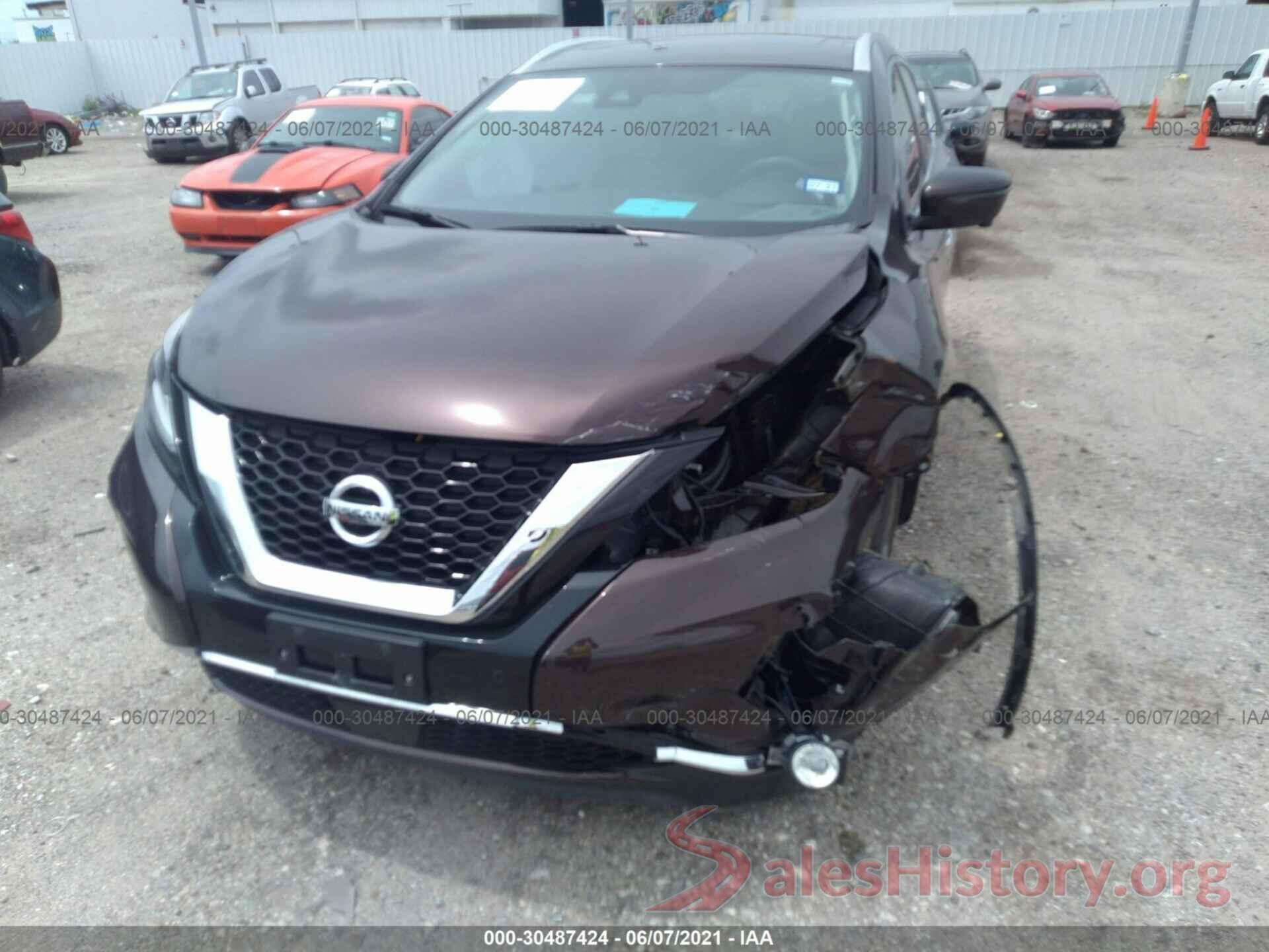 5N1AZ2MJXKN130071 2019 NISSAN MURANO