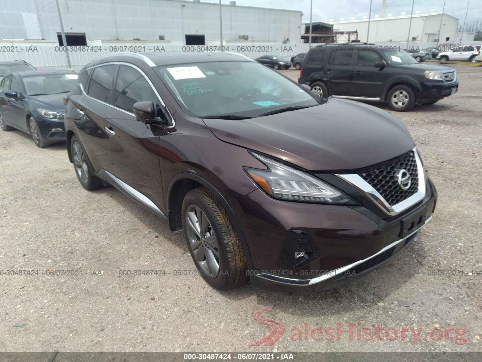 5N1AZ2MJXKN130071 2019 NISSAN MURANO