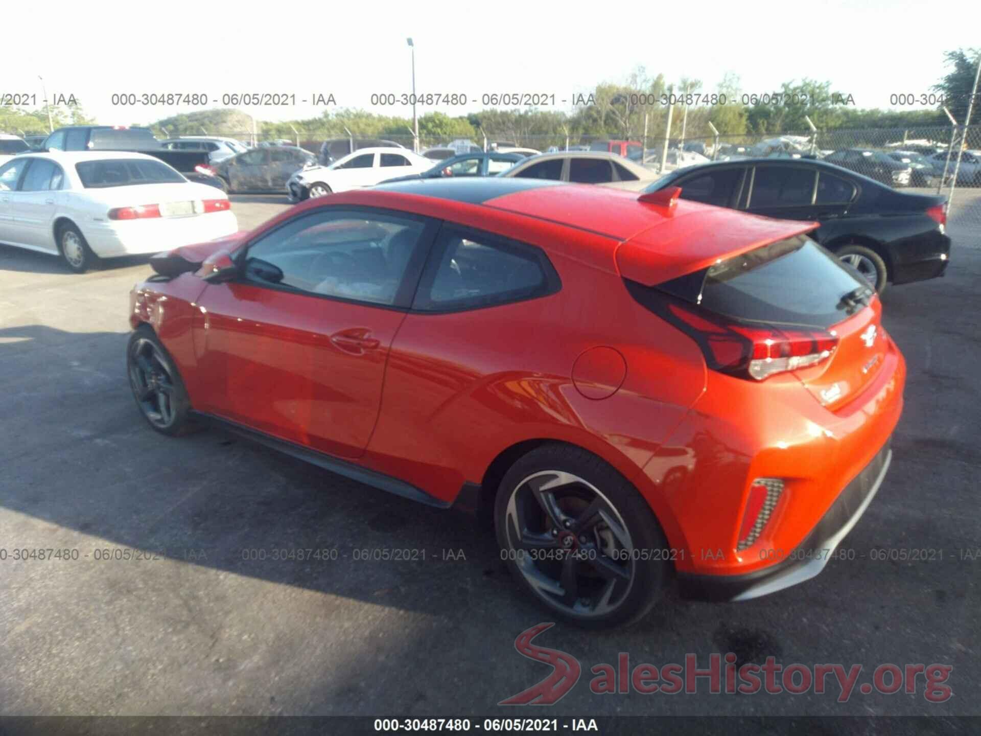 KMHTH6AB8KU005916 2019 HYUNDAI VELOSTER