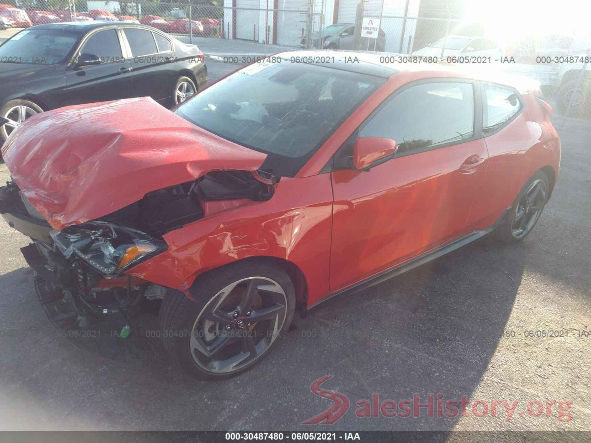 KMHTH6AB8KU005916 2019 HYUNDAI VELOSTER