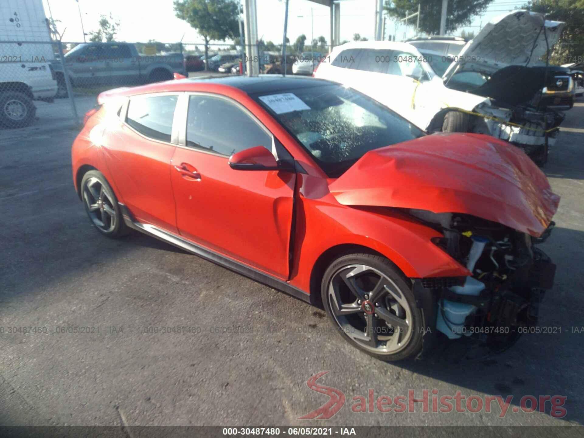 KMHTH6AB8KU005916 2019 HYUNDAI VELOSTER