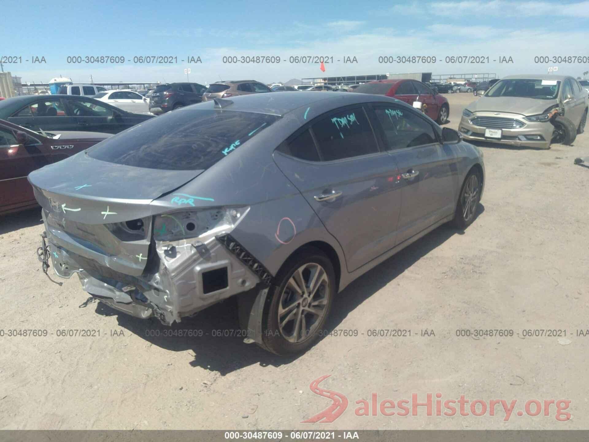 5NPD84LF1HH130952 2017 HYUNDAI ELANTRA