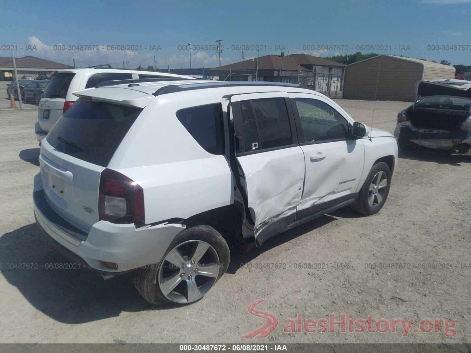 1C4NJDEB4HD153442 2017 JEEP COMPASS