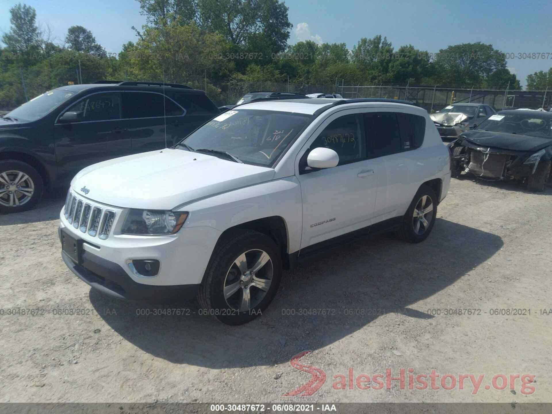 1C4NJDEB4HD153442 2017 JEEP COMPASS