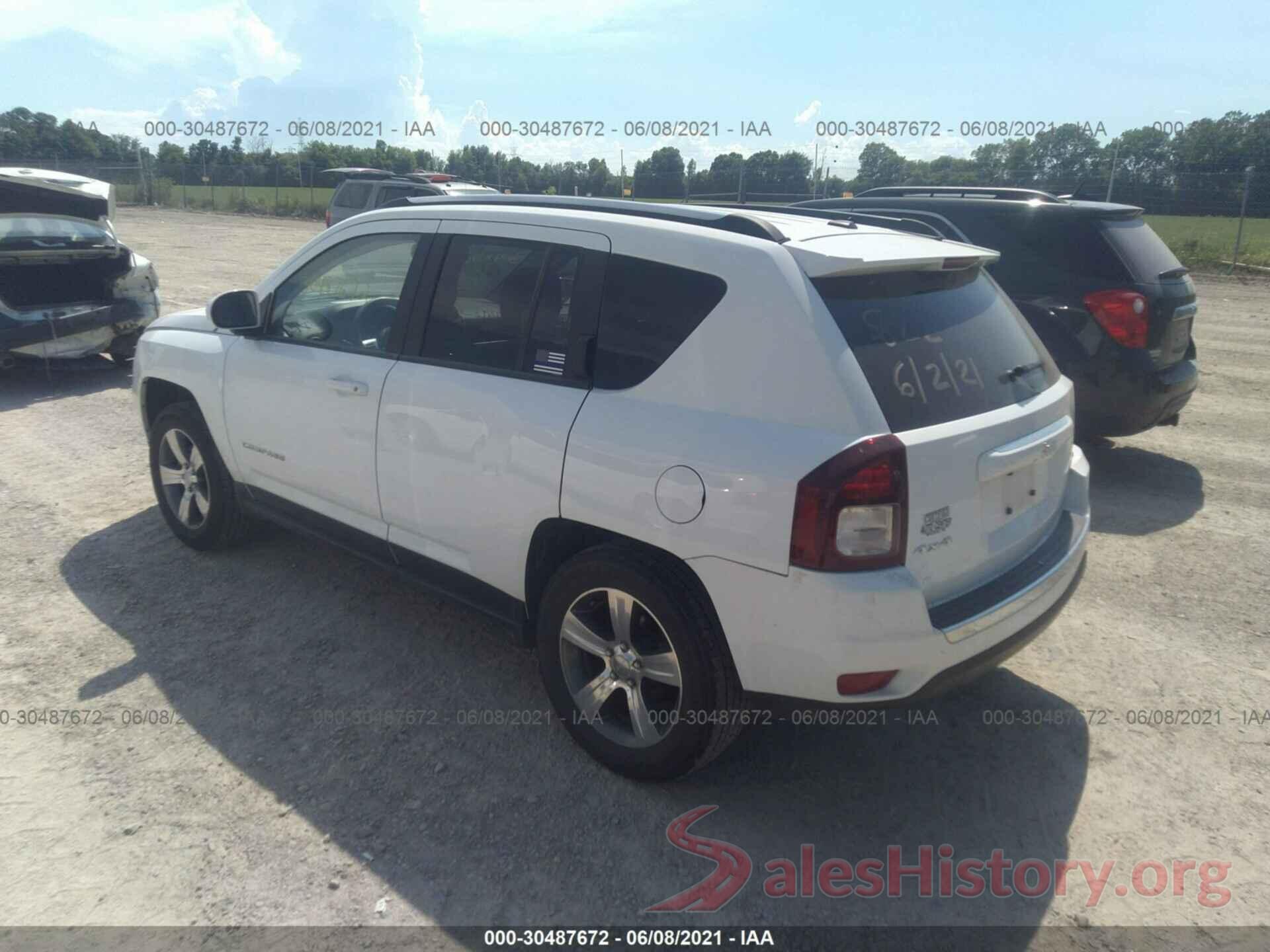 1C4NJDEB4HD153442 2017 JEEP COMPASS