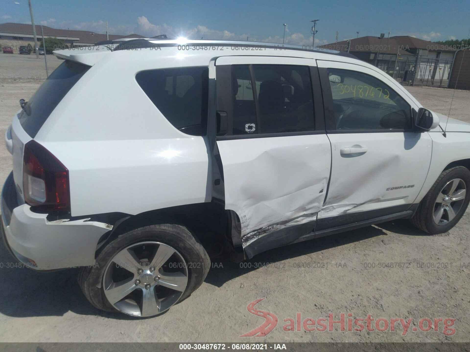 1C4NJDEB4HD153442 2017 JEEP COMPASS