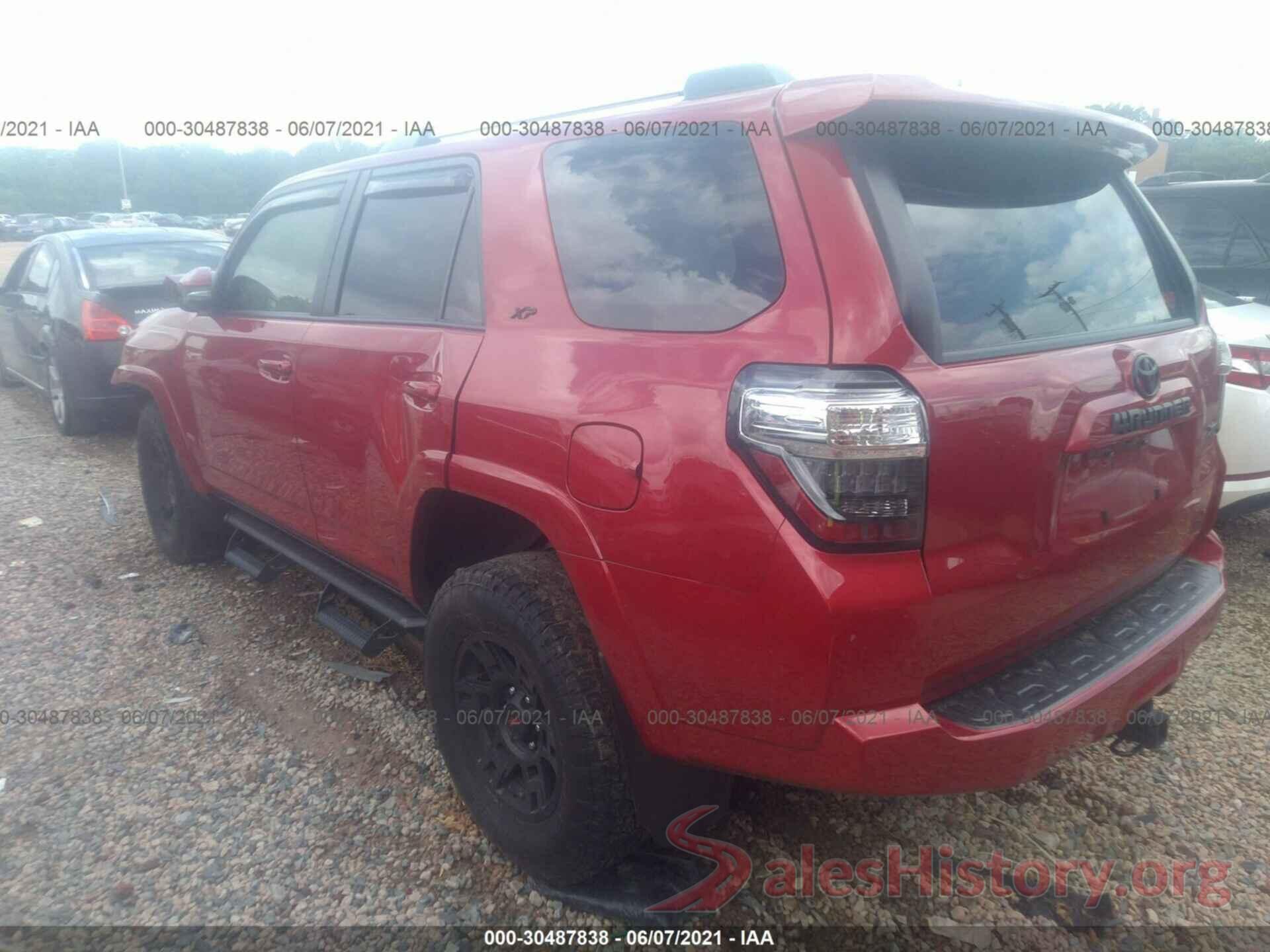 JTEBU5JR0K5674139 2019 TOYOTA 4RUNNER