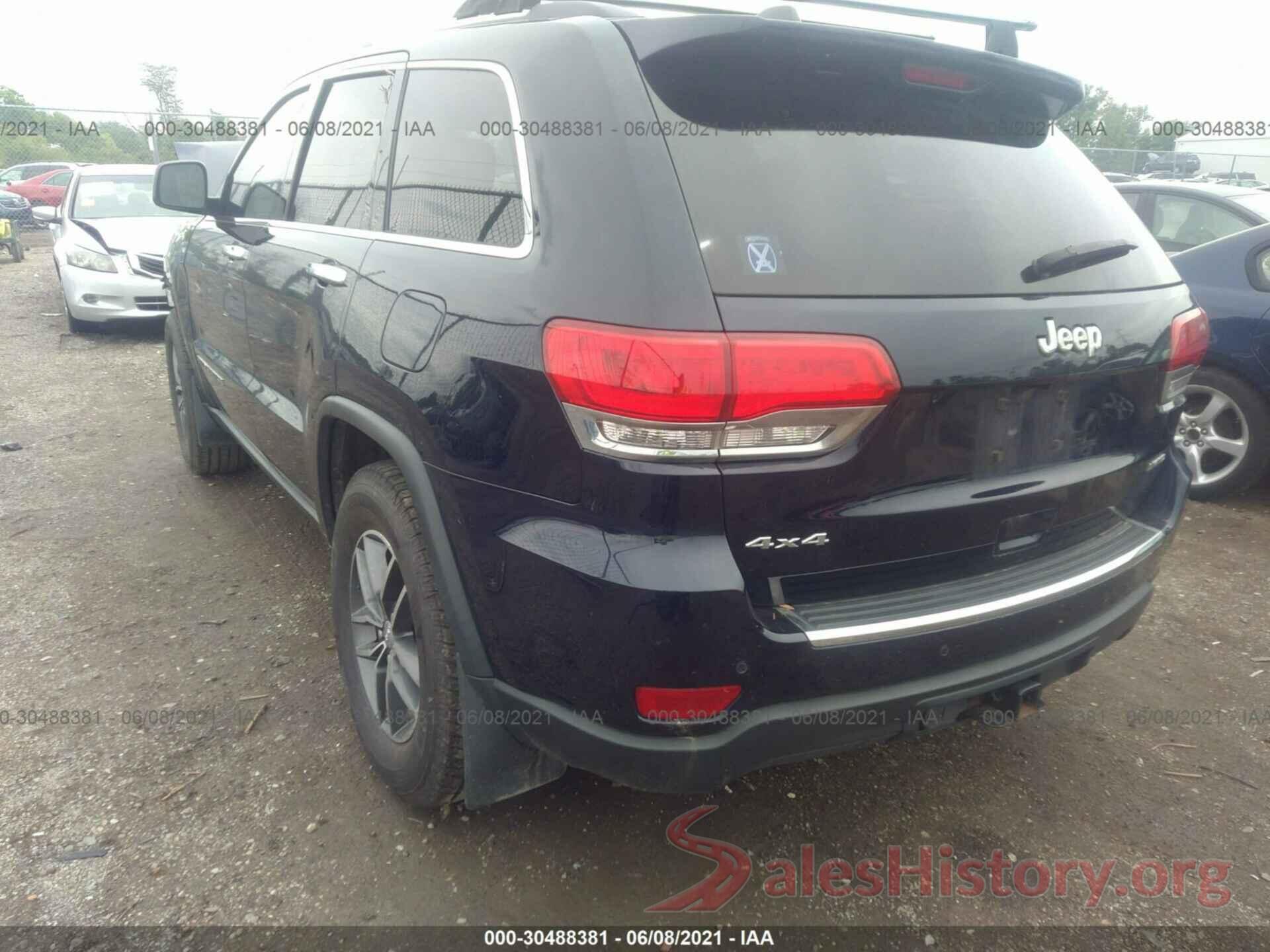 1C4RJFBG5HC781691 2017 JEEP GRAND CHEROKEE