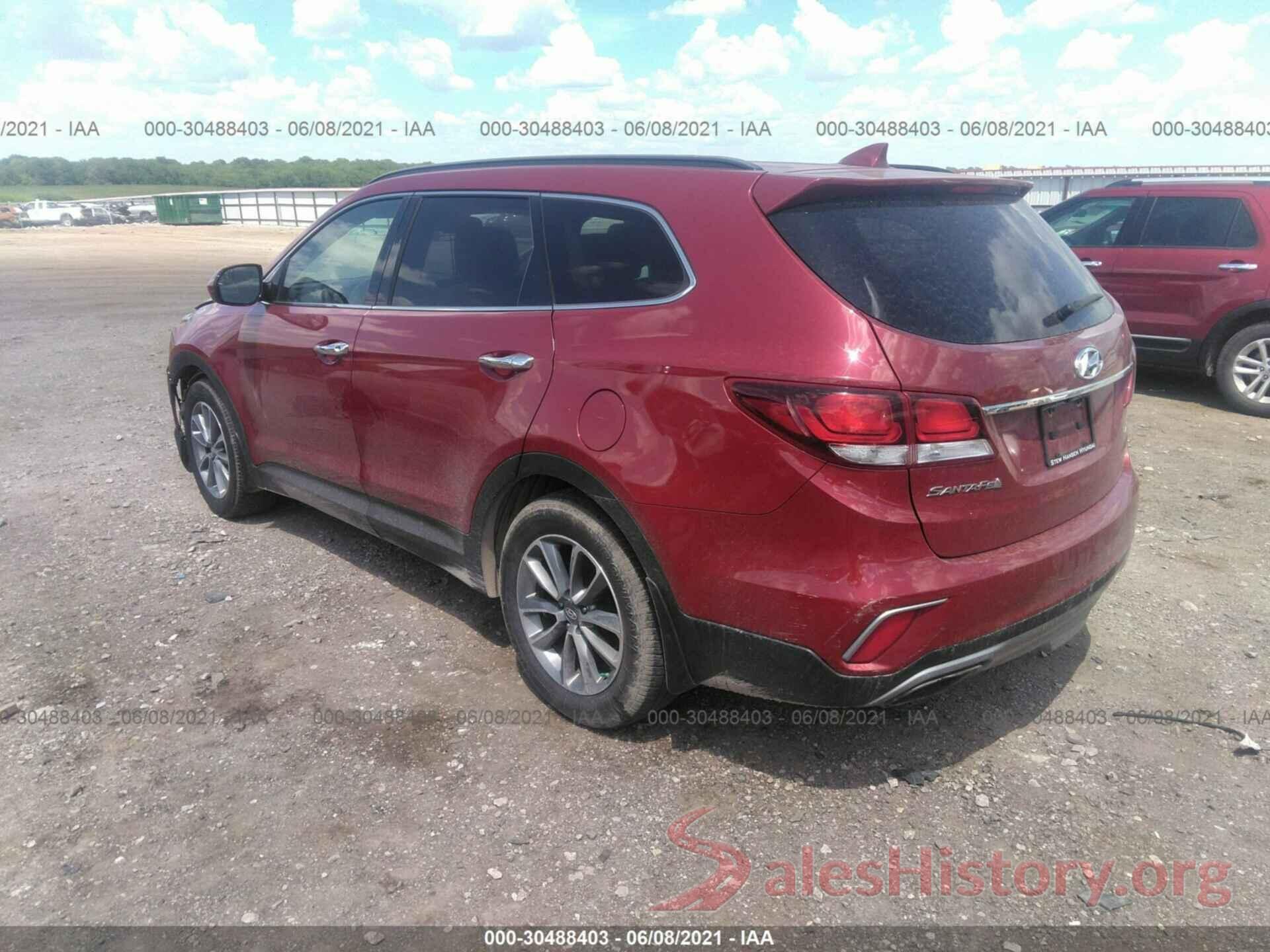 KM8SMDHF1HU203055 2017 HYUNDAI SANTA FE