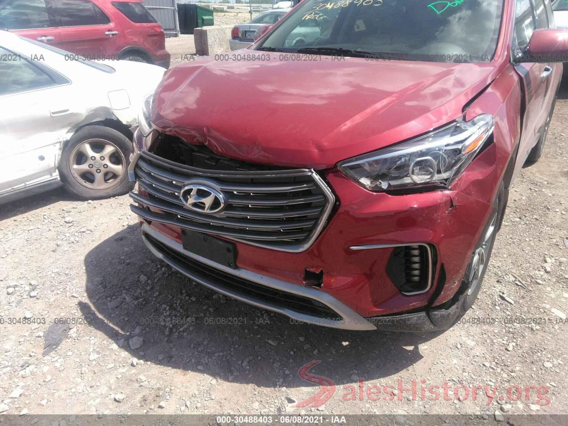 KM8SMDHF1HU203055 2017 HYUNDAI SANTA FE