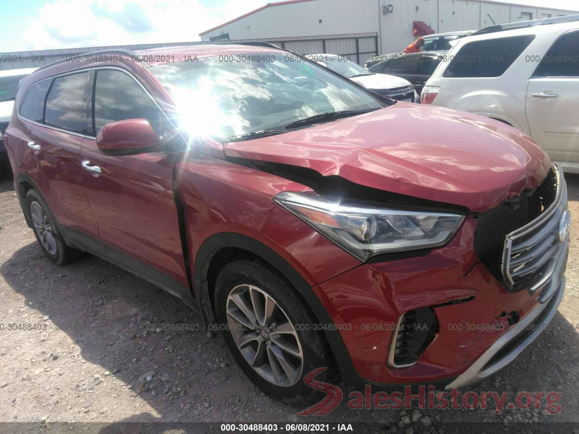 KM8SMDHF1HU203055 2017 HYUNDAI SANTA FE