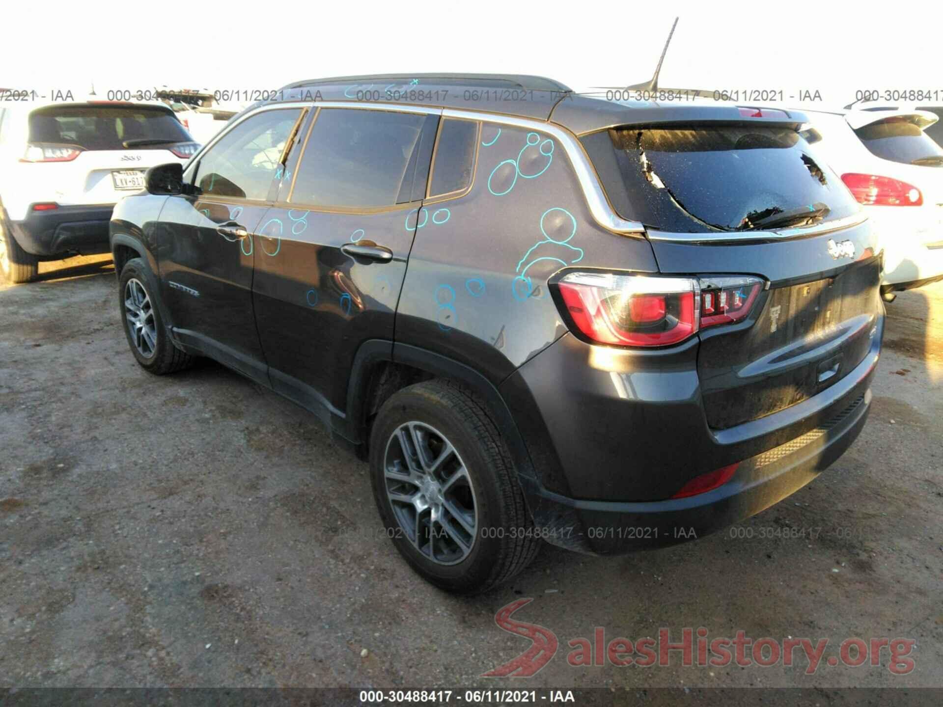 3C4NJCBB7KT685736 2019 JEEP COMPASS