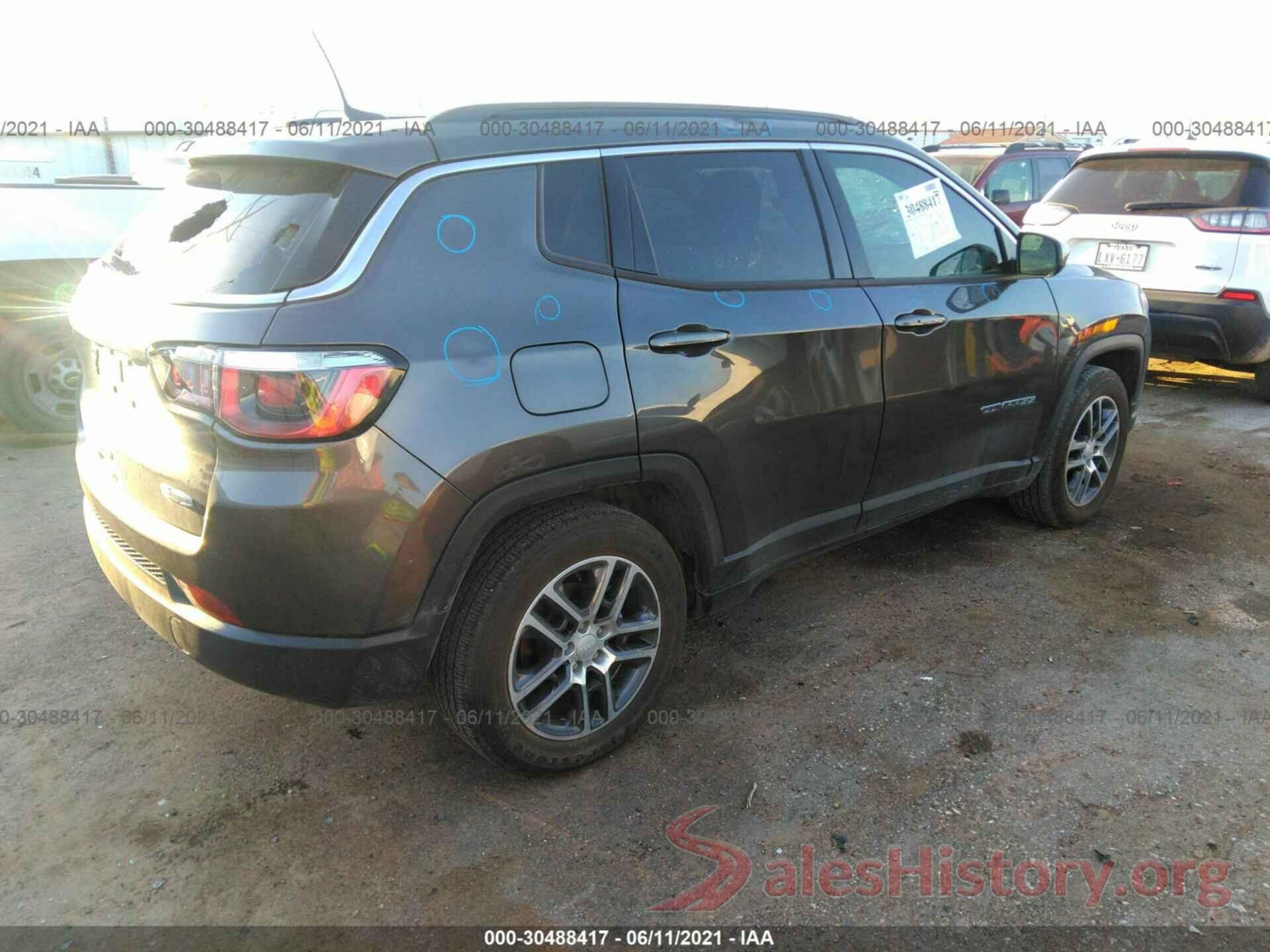 3C4NJCBB7KT685736 2019 JEEP COMPASS