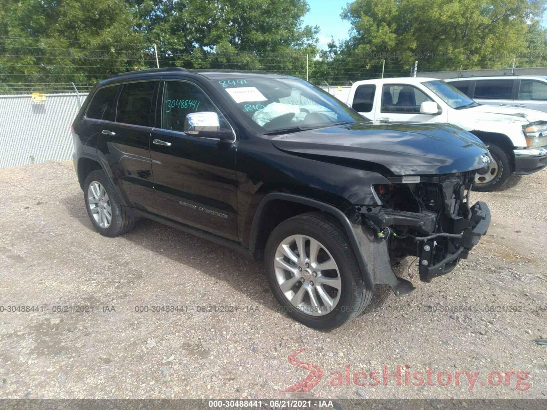 1C4RJFBGXHC908435 2017 JEEP GRAND CHEROKEE